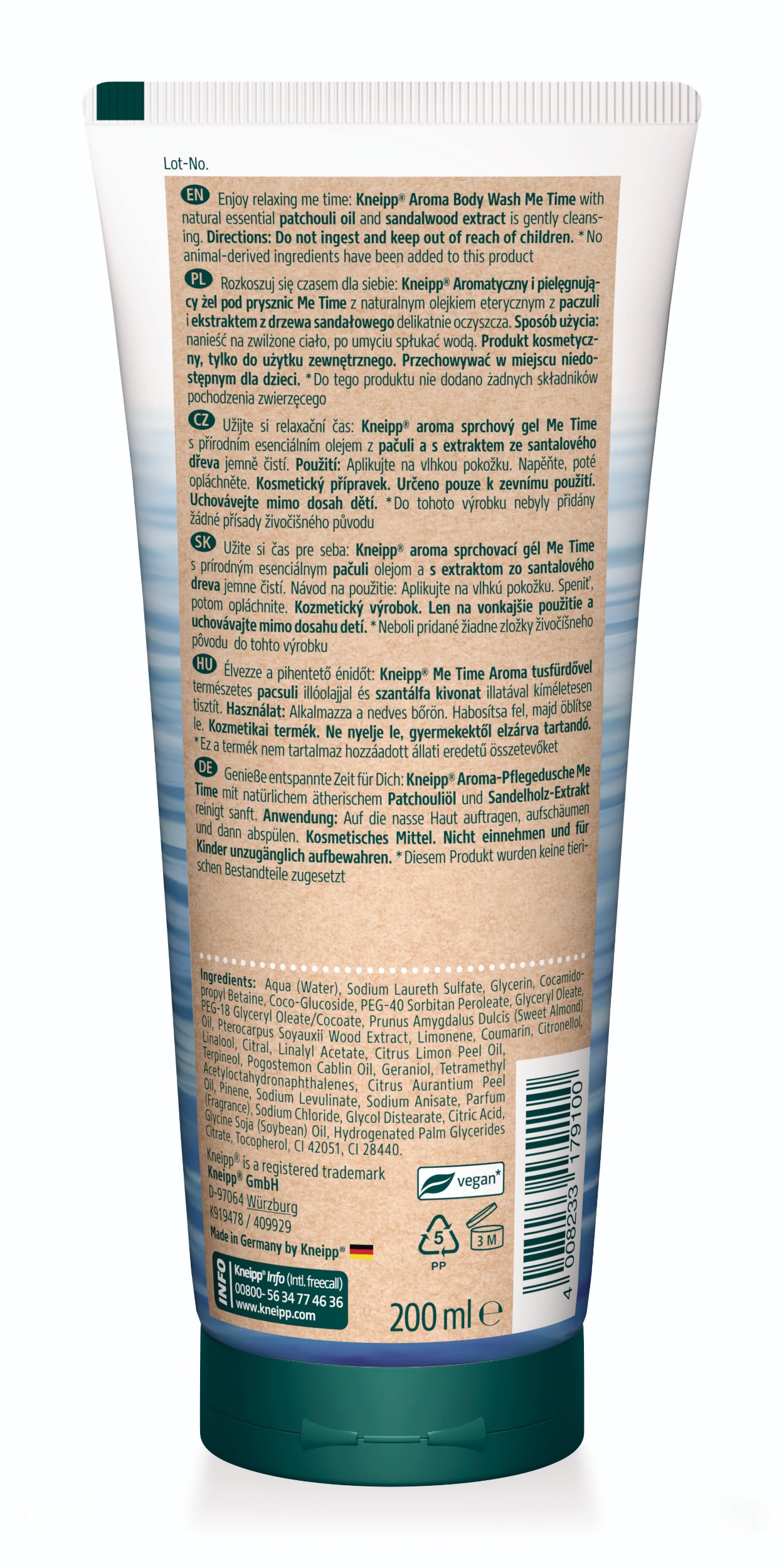 Kneipp sprchový gel Me Time, 200ml-0