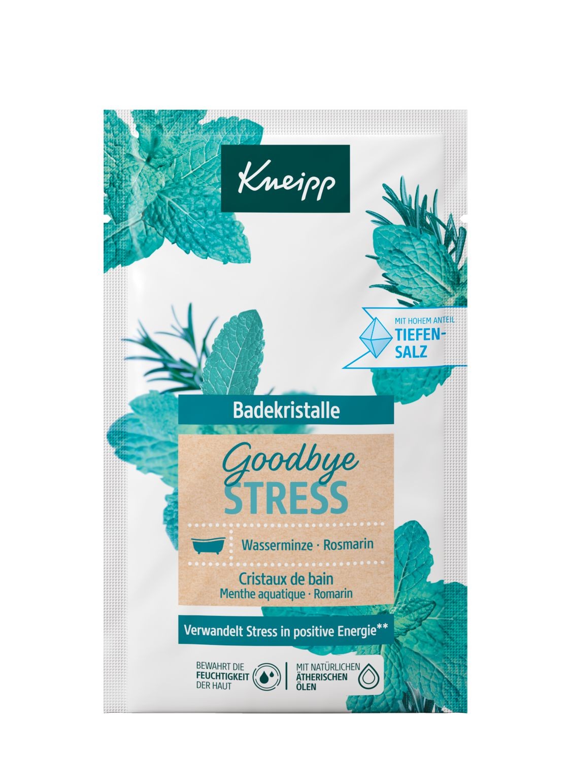 Drogerie a kosmetika - Kneipp Sůl do koupele Goodbye Stress 60 g
