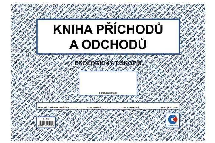 Domácnost a Zahrada - Kniha příchodů a odchodů ET372