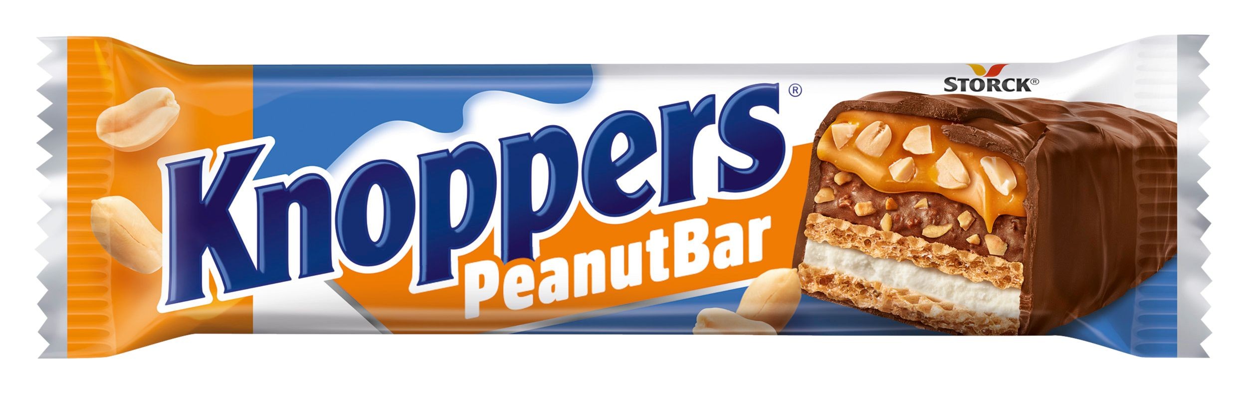 Trvanlivé potraviny - Knoppers Peanut bar tyčinka 40g
