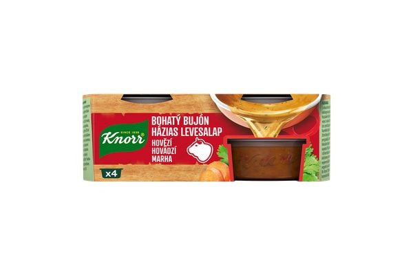Trvanlivé potraviny - Knorr Bohatý Bujón Hovězí 4x28 g