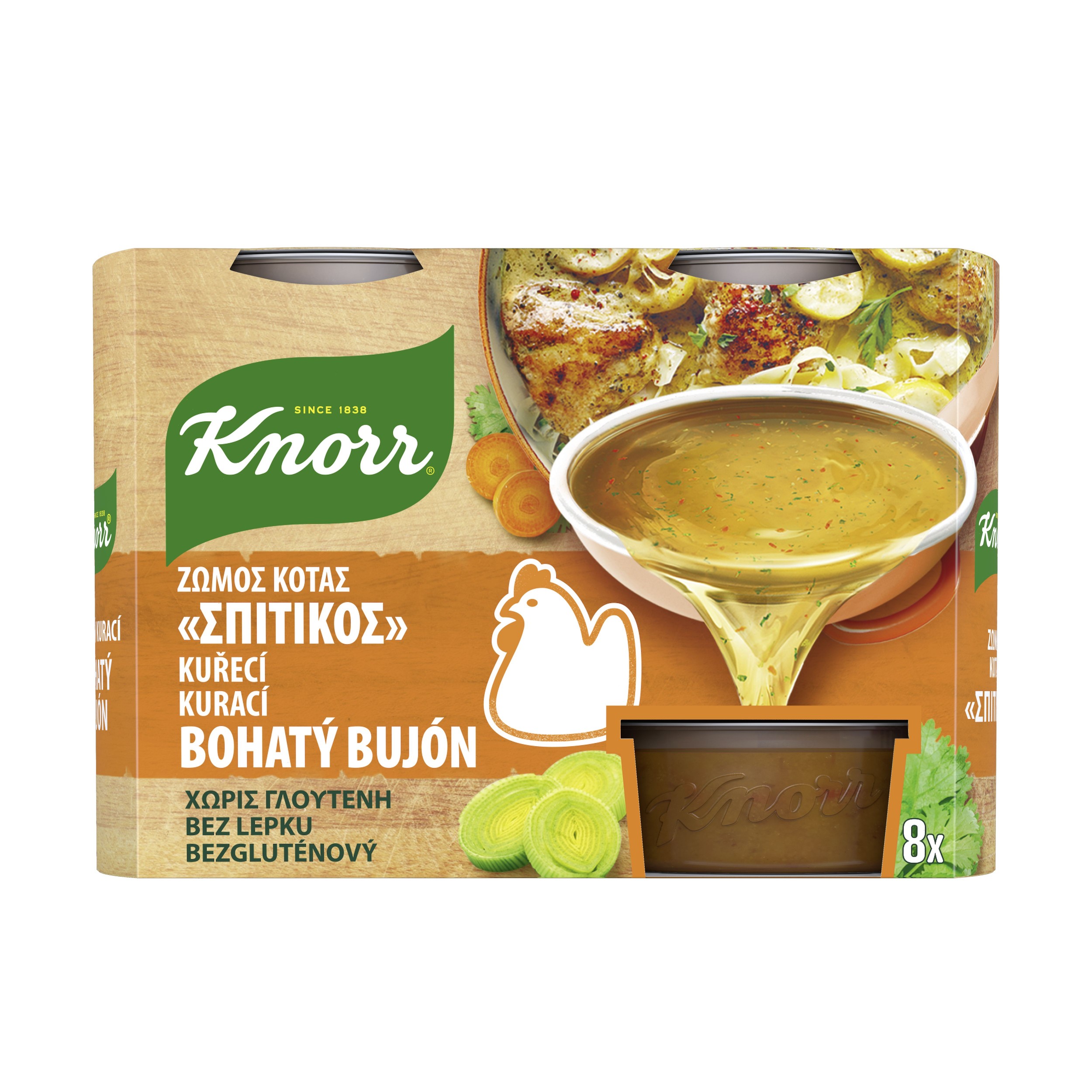 Trvanlivé potraviny - Knorr Bohatý Bujón Kuřecí 224g