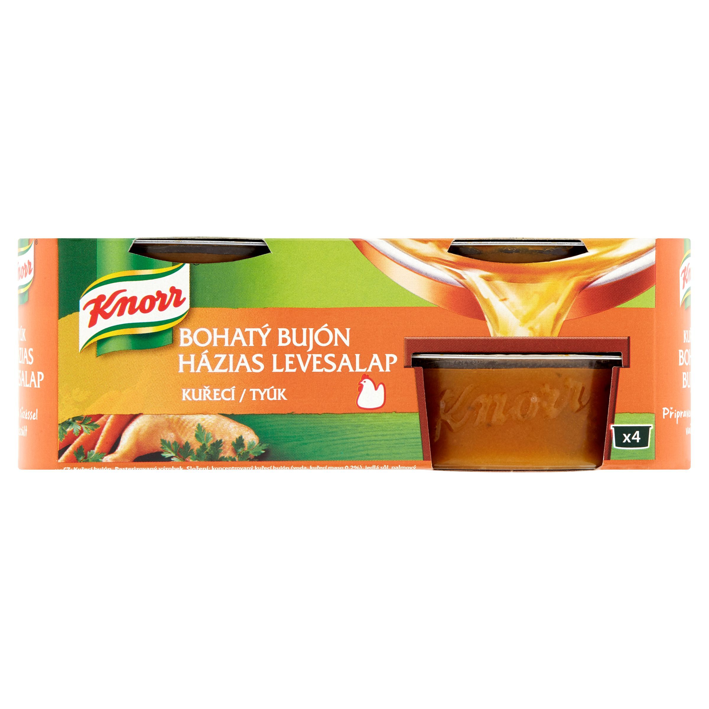 Trvanlivé potraviny - Knorr Bohatý Bujón Kuřecí 4x28 g