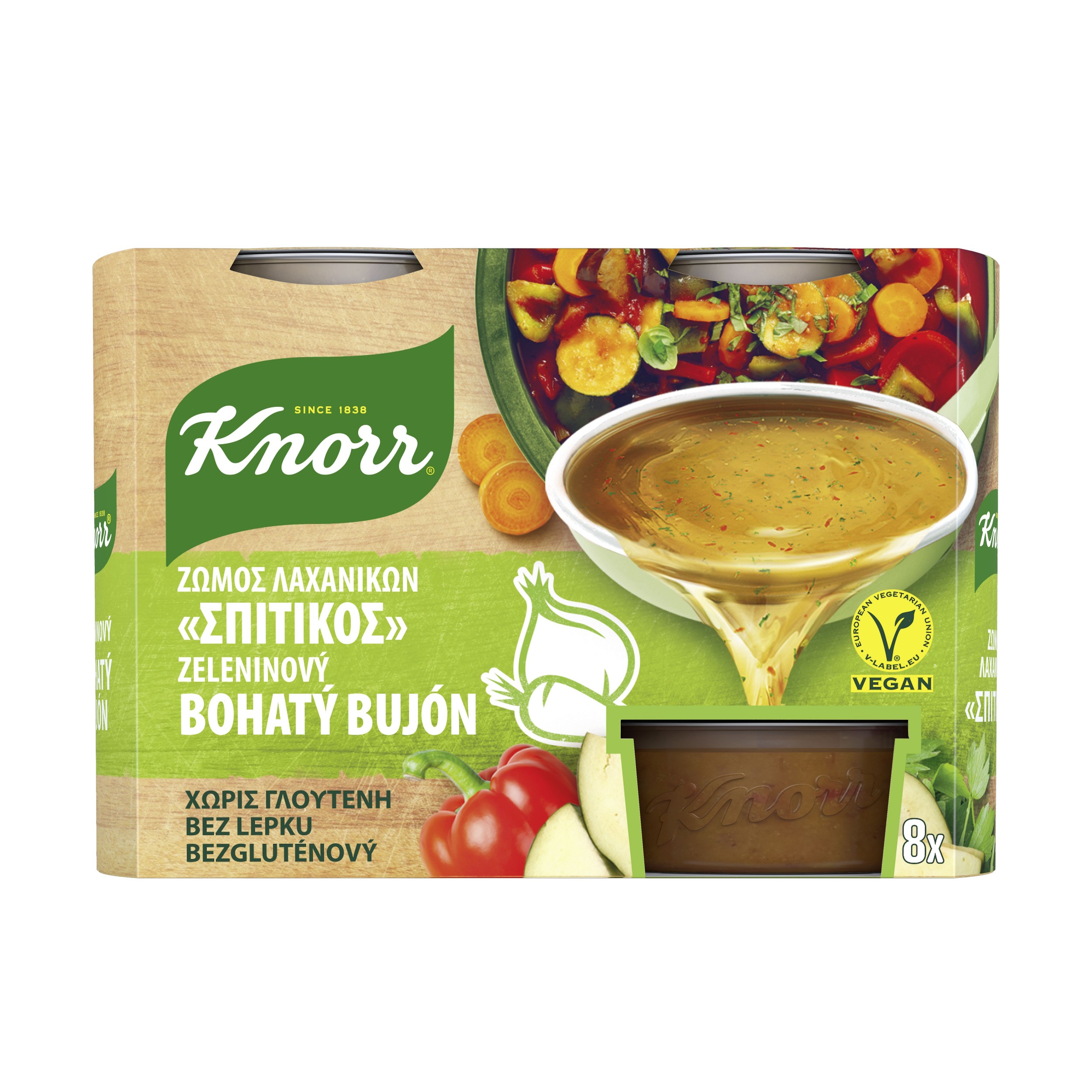 Trvanlivé potraviny - Knorr Bohatý Bujón zeleninový 224g