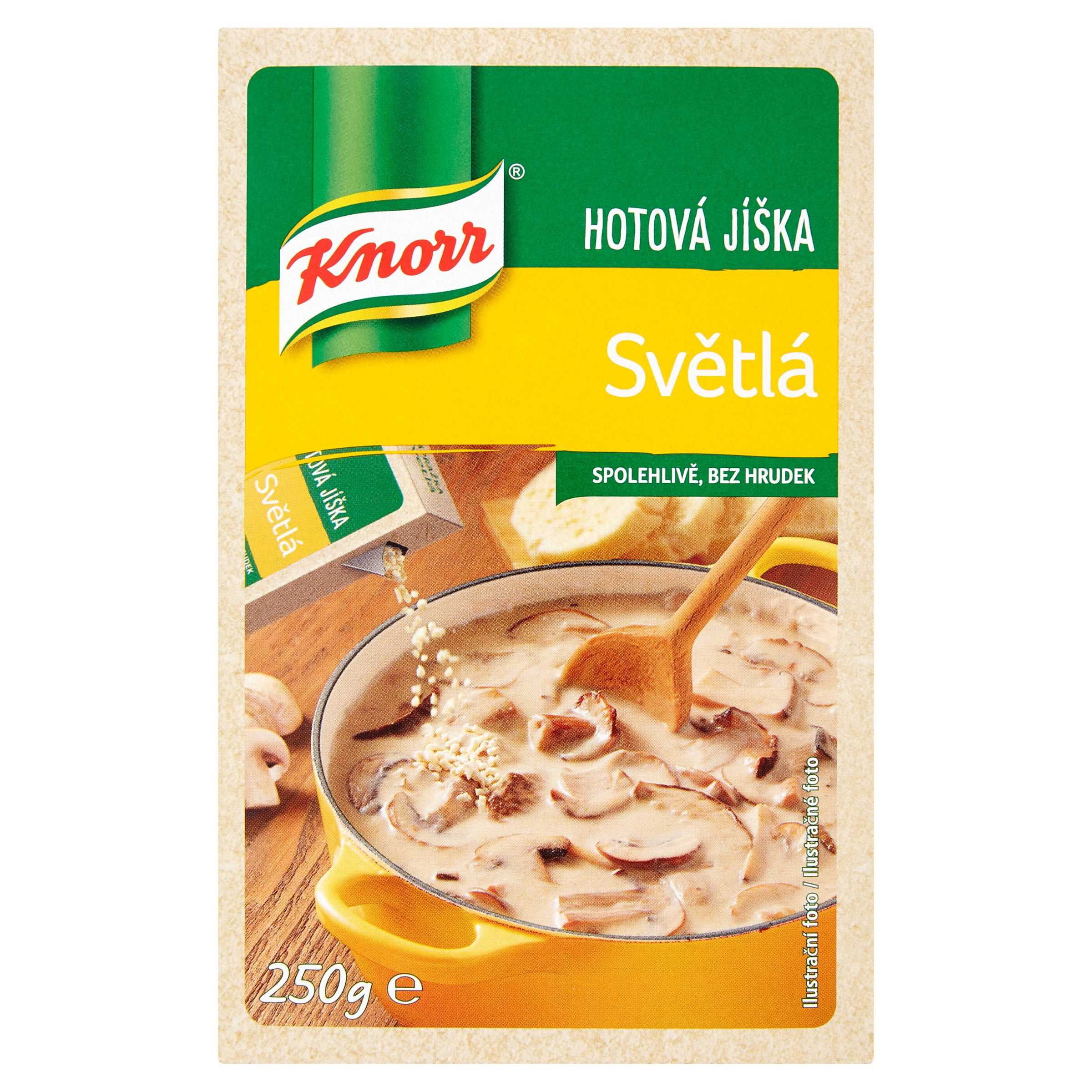 Trvanlivé potraviny - Knorr Hotová jíška světlá 250 g