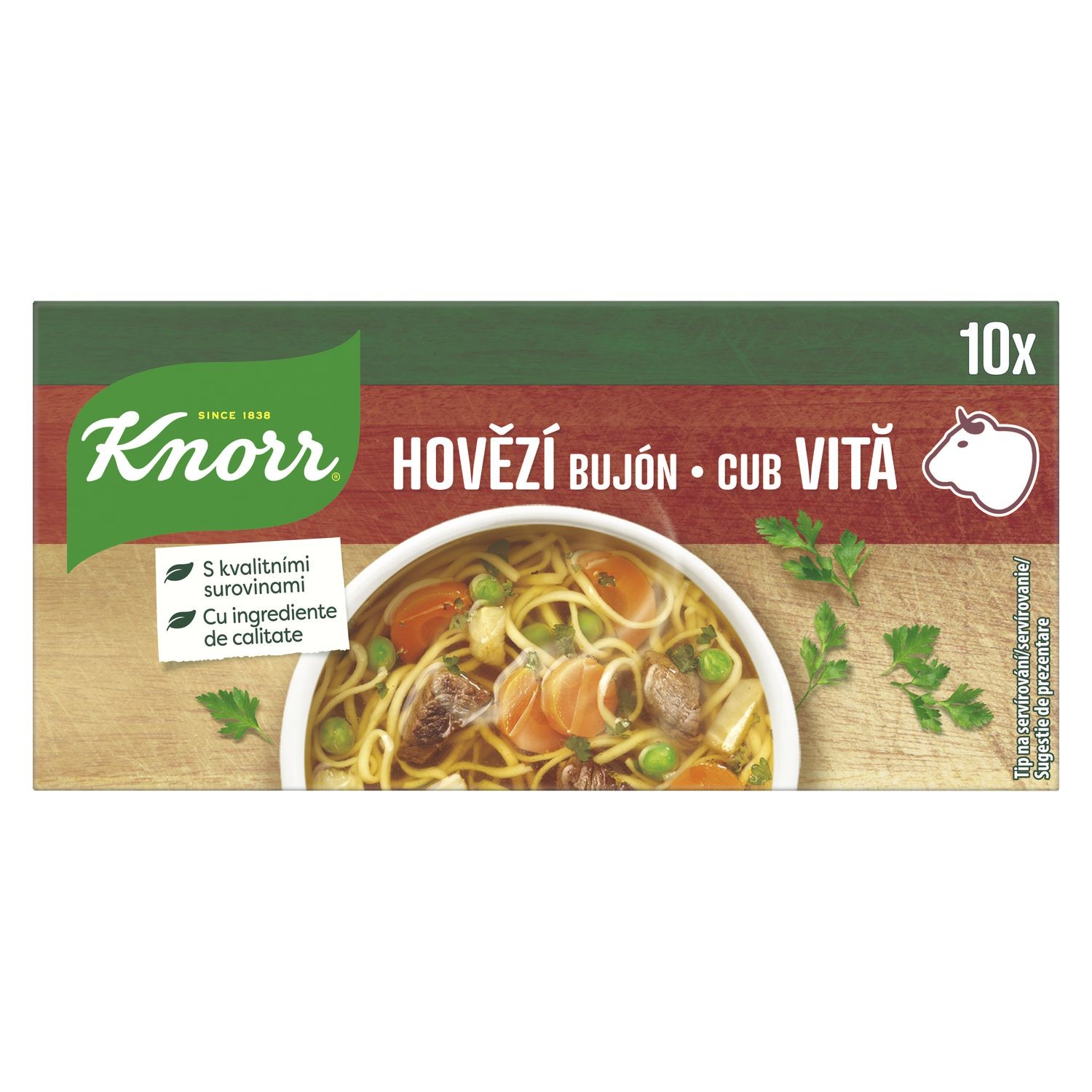 Trvanlivé potraviny - Knorr Hovězí bujón 5l 100g