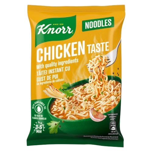 Trvanlivé potraviny - Knorr Kuřecí nudlová polévka 61 g