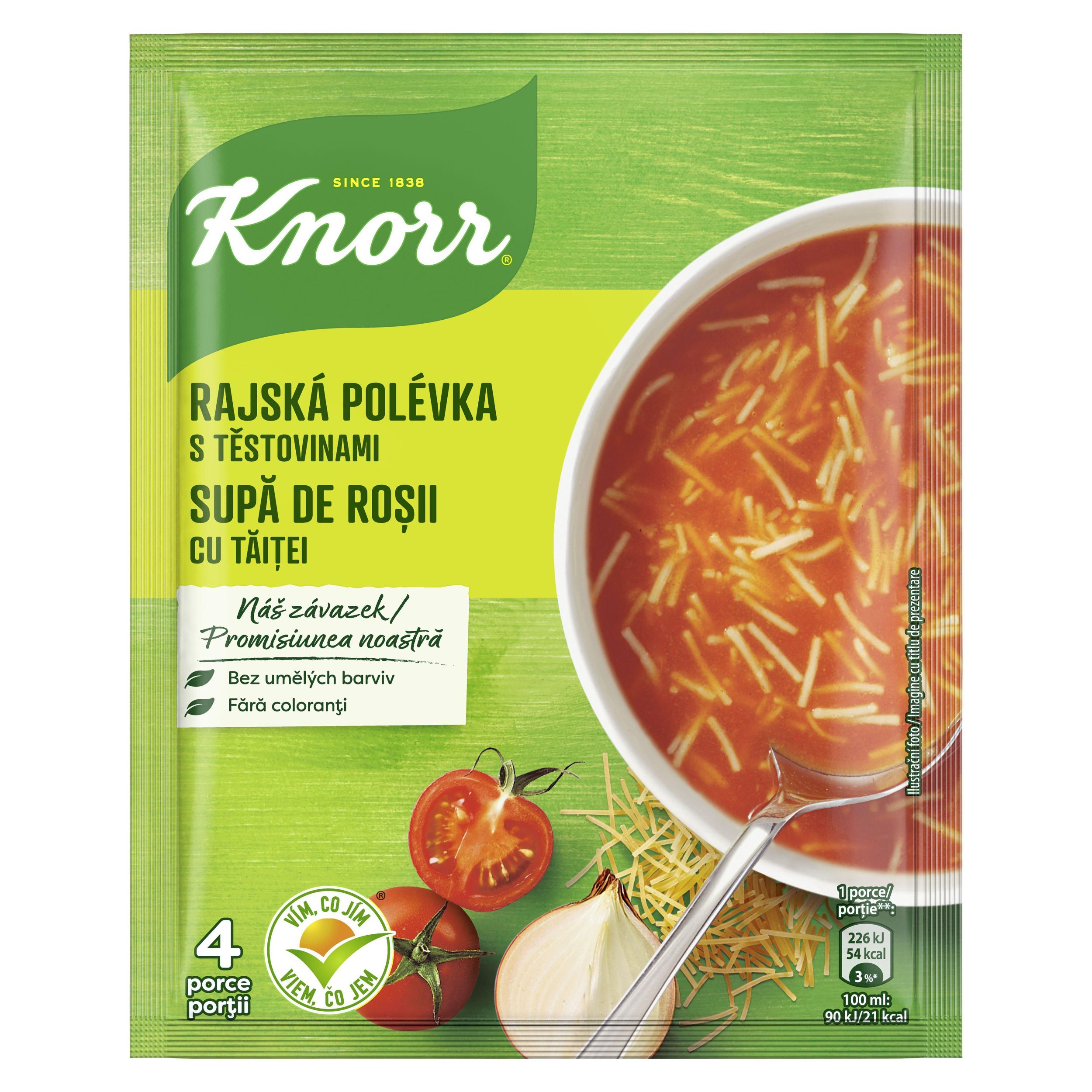 Trvanlivé potraviny - Knorr Polévka Rajská 67g