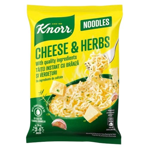 Trvanlivé potraviny - Knorr Sýrová nudlová polévka 62 g