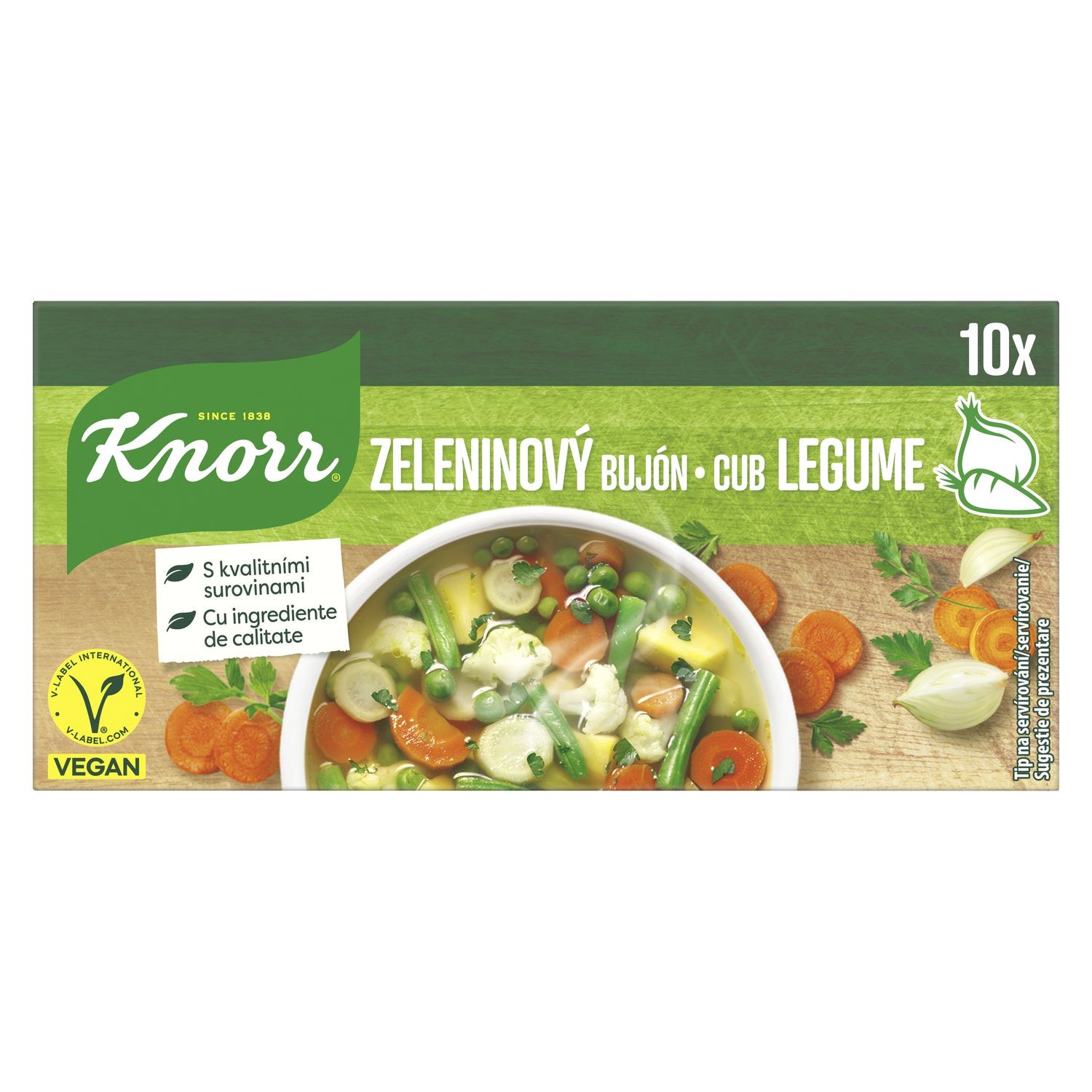 Trvanlivé potraviny - Knorr Zeleninový bujón 5l 100g