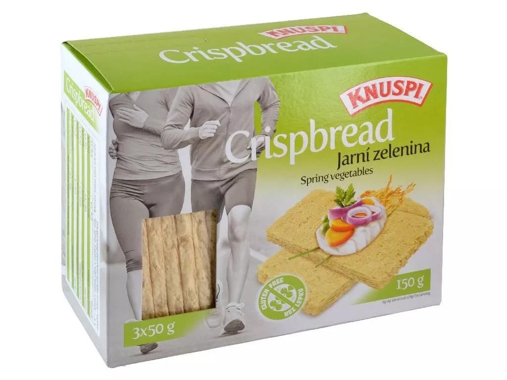 Pekárna a cukrárna - Knuspi Crispbread Jarní zelenina 150 g