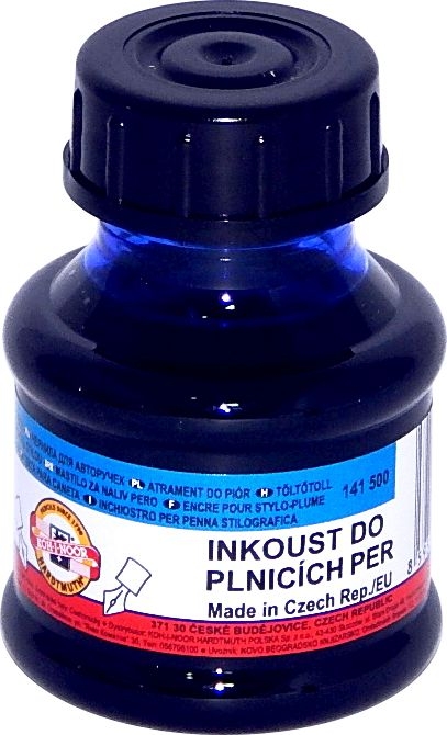 Domácnost a Zahrada - Koh-I-Noor Inkoust plnící modrý 50 ml