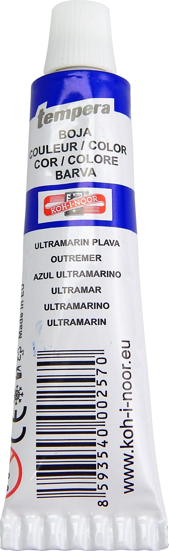 Domácnost a Zahrada - Koh-I-Noor Temperové barvy školní ultamarin 16 ml