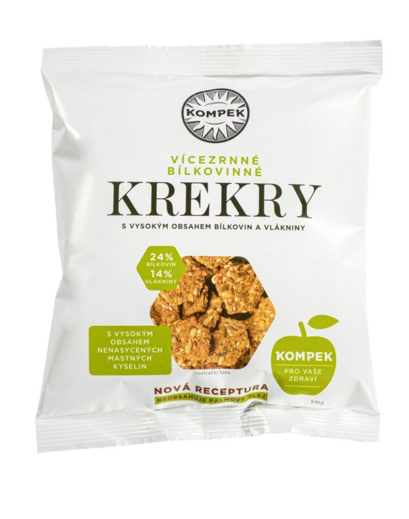 Trvanlivé potraviny - Kompek Krekry bílkovinné 160 g