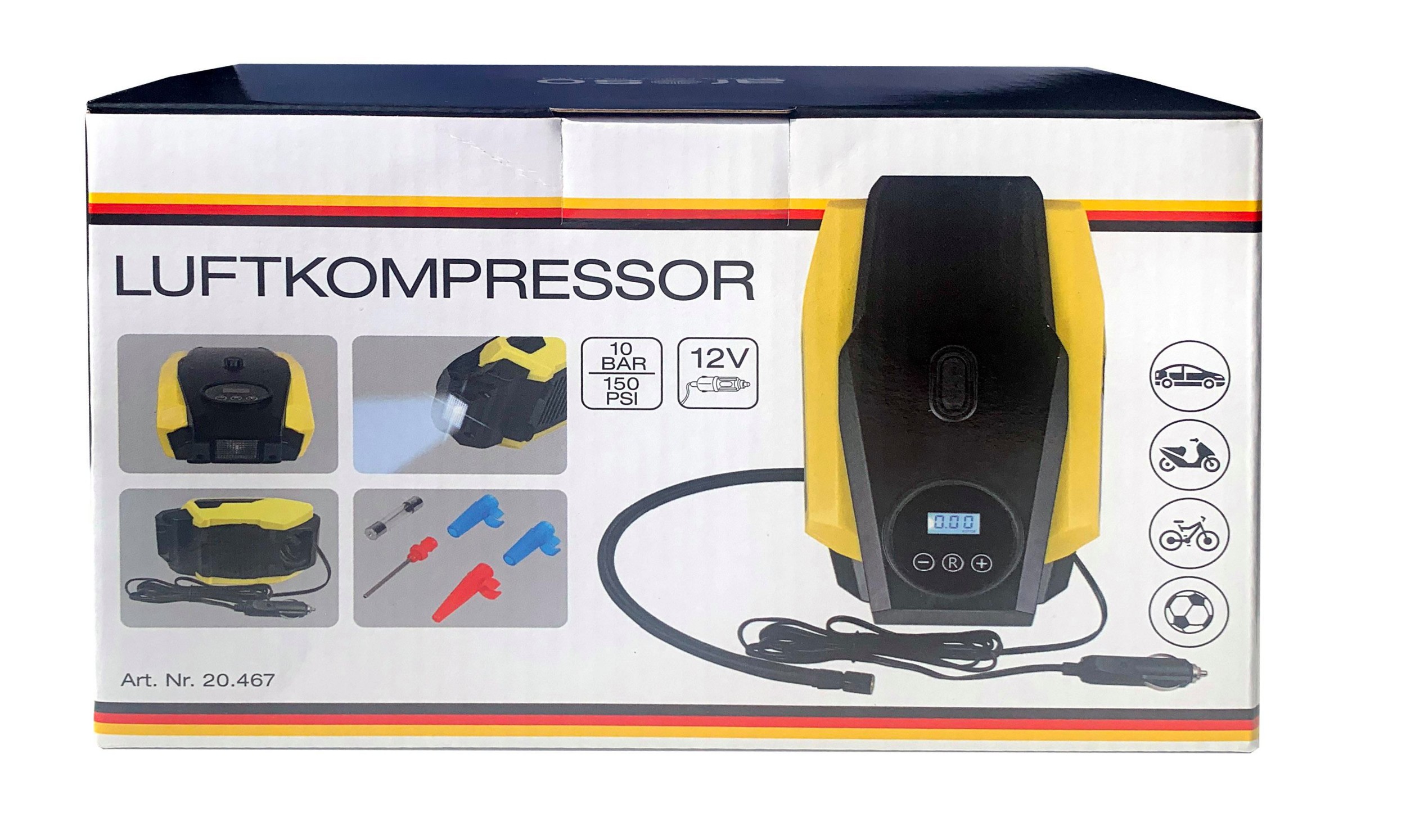 Kompresor vzduchový digitální 120W-0