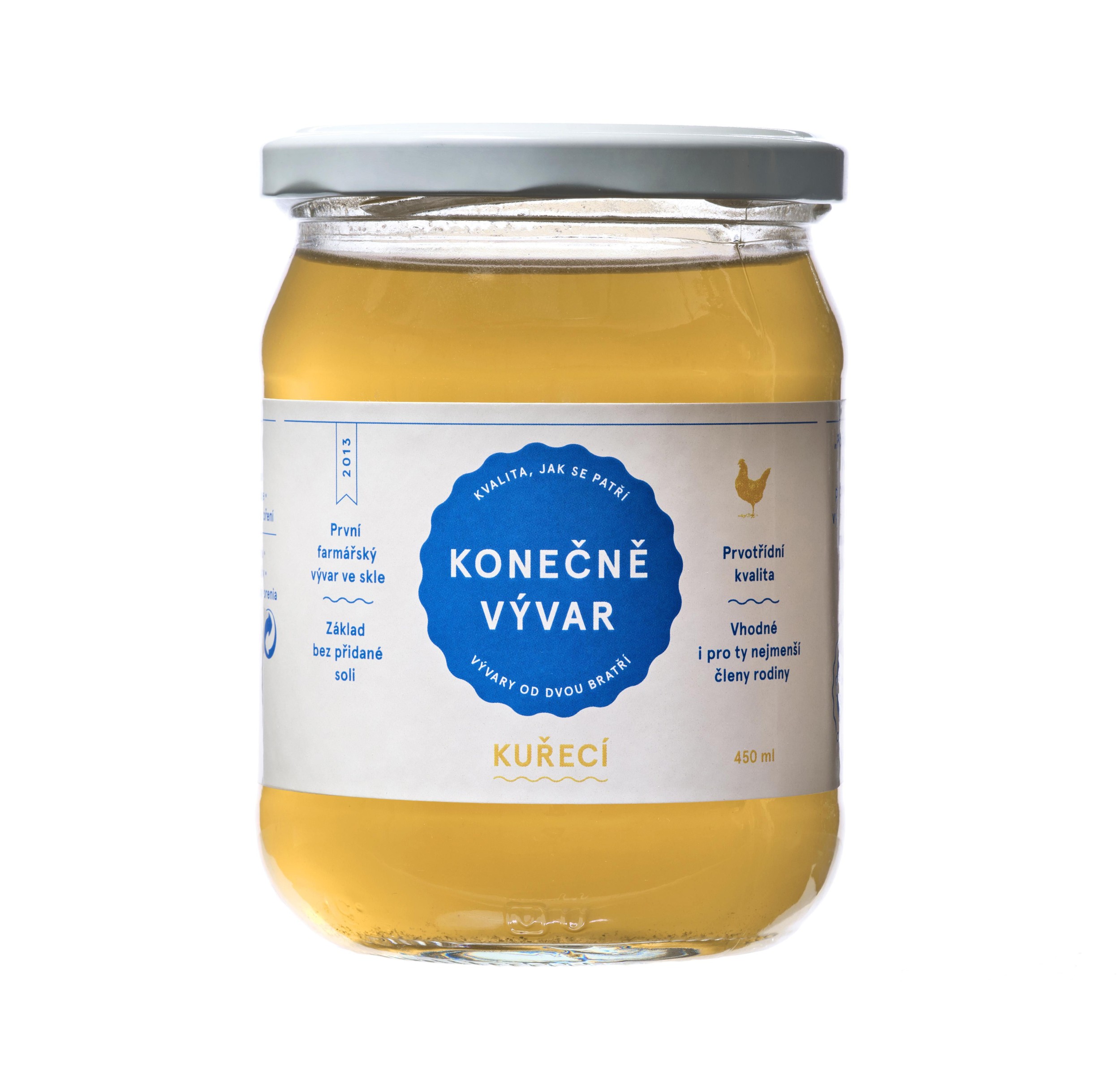 Hotová jídla - Konečně vývar kuřecí 450 ml
