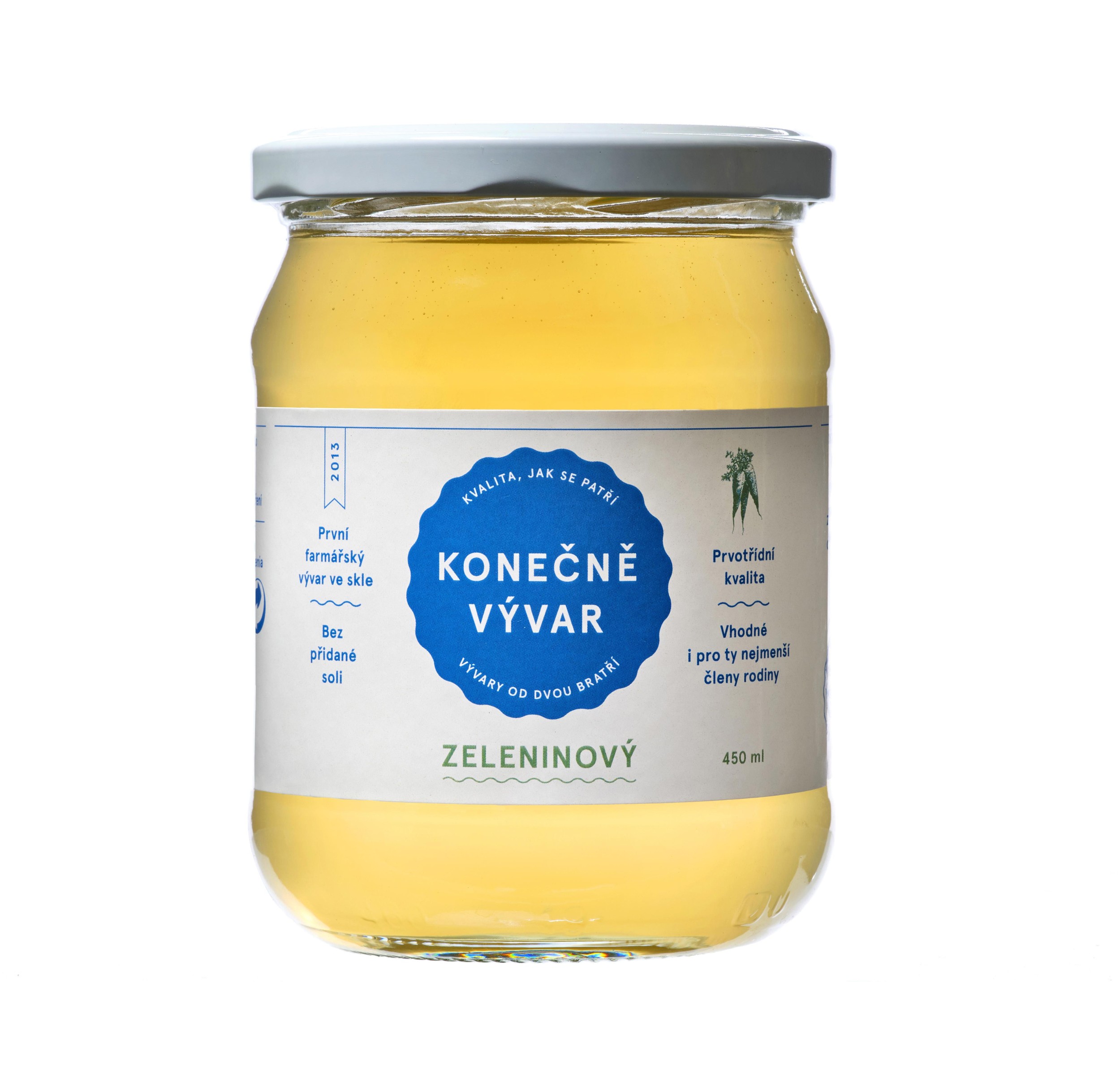 Hotová jídla - Konečně vývar zeleninový 450 ml
