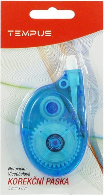 Korekční strojek 5mm x 8m, různé barvy-0
