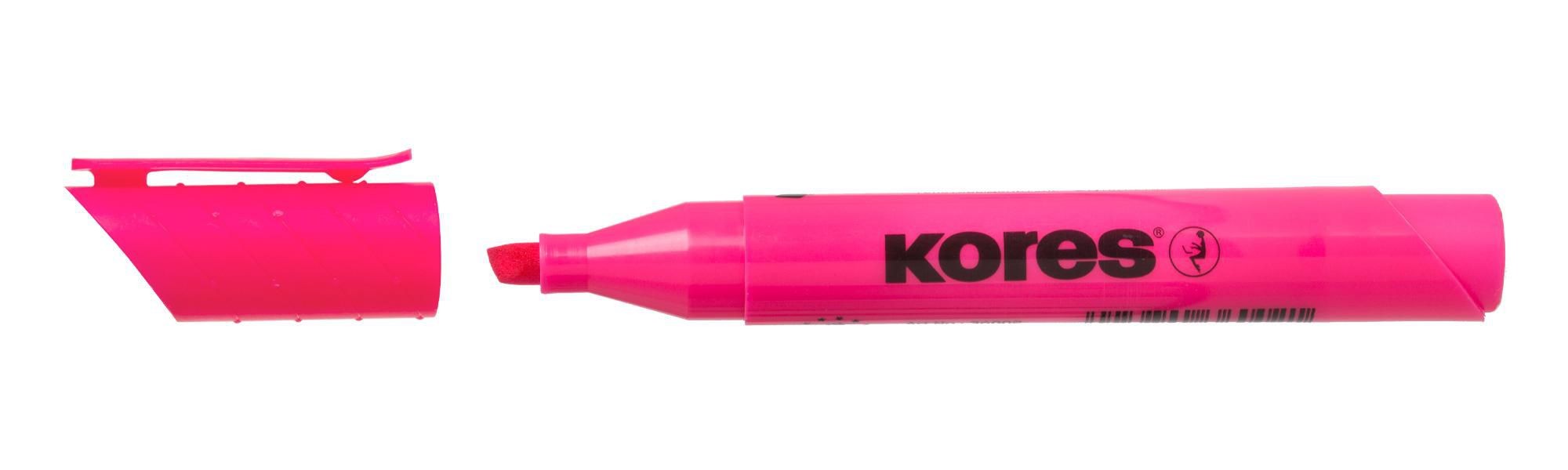 Domácnost a Zahrada - Kores Zvýrazňovač HIGH LINER růžový