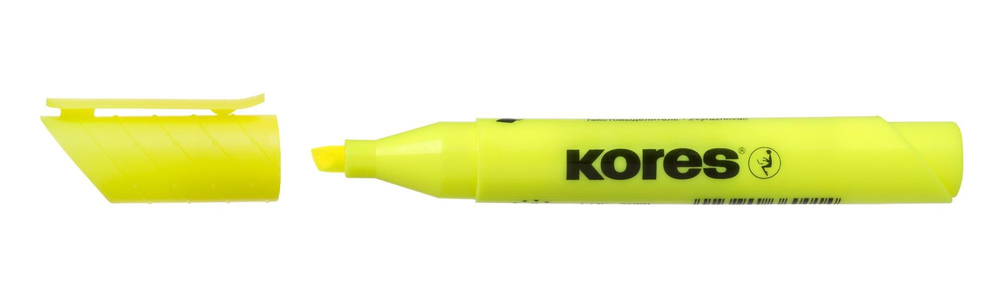 Domácnost a Zahrada - Kores Zvýrazňovač HIGH LINER žlutý