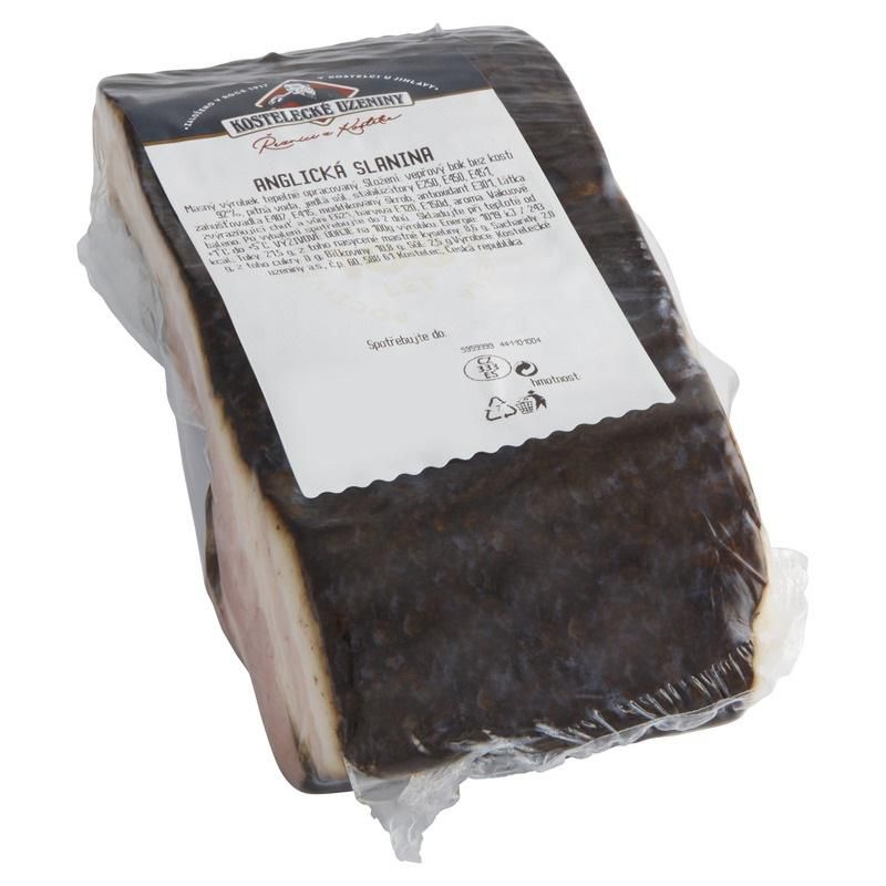 Uzeniny a lahůdky - Kostelecké Uzeniny Anglická slanina - cca 400 g