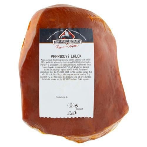 Uzeniny a lahůdky - Kostelecké Uzeniny Paprikový lalok - cca 500 g