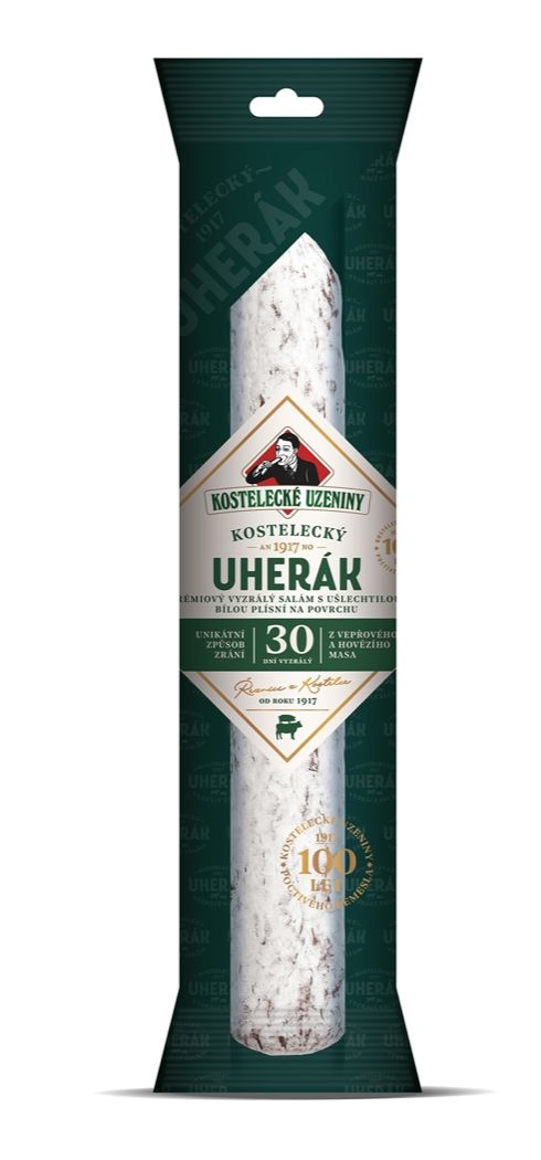 Uzeniny a lahůdky - Kostelecké Uzeniny Premium kostelecký uherák 180 g