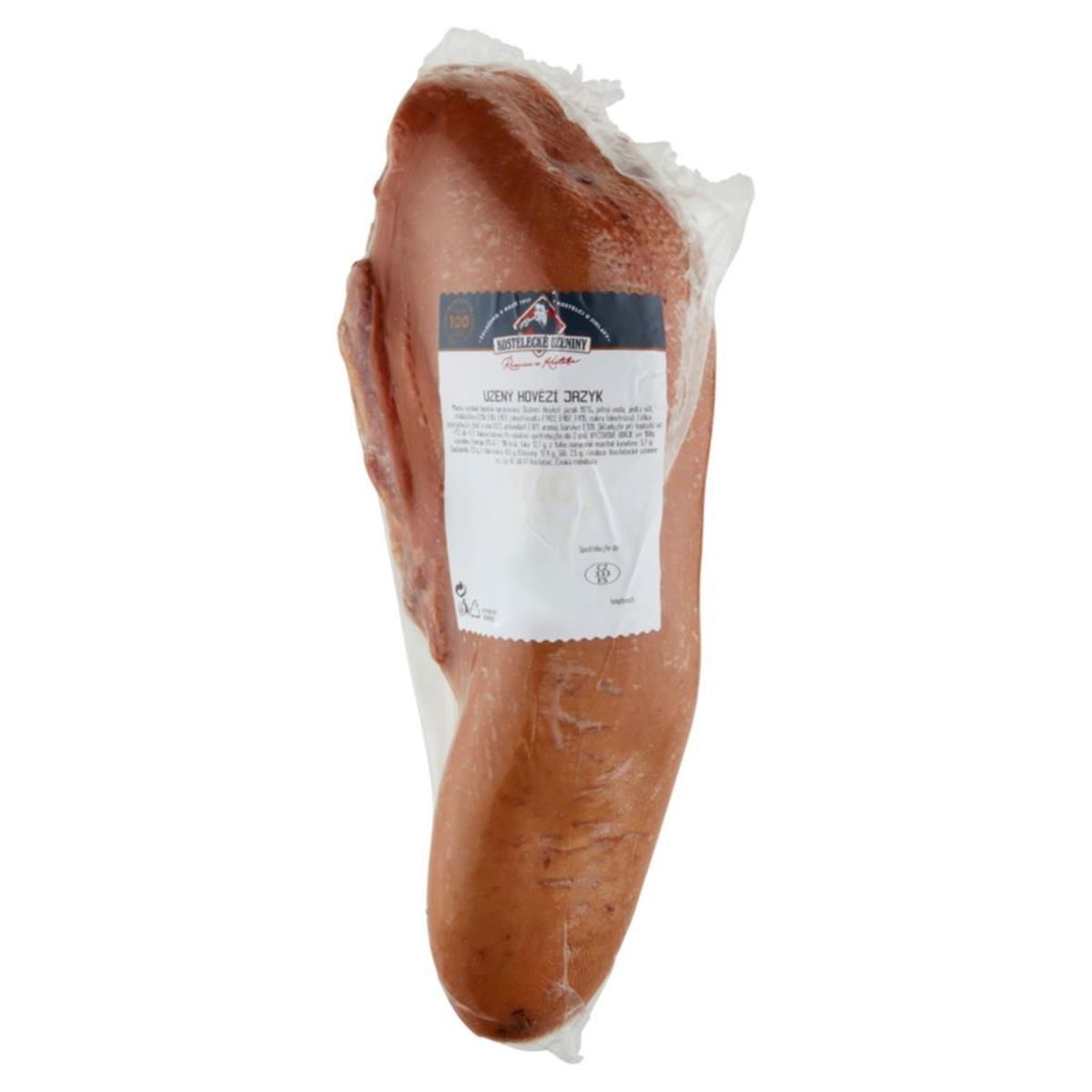 Uzená masa - Kostelecké Uzeniny Uzený hovězí jazyk - cca 1400 g