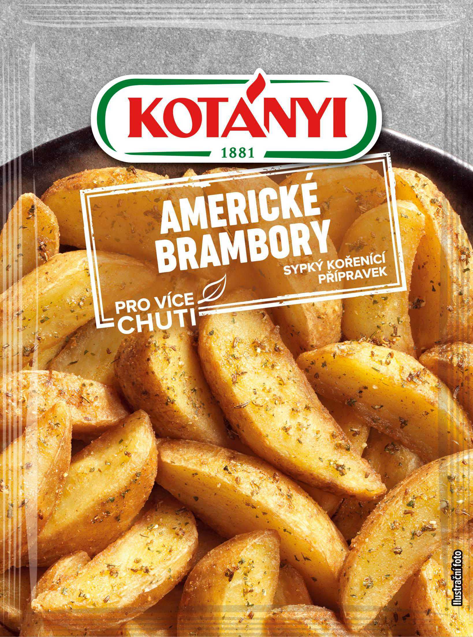 Trvanlivé potraviny - Kotányi Americké brambory 30 g