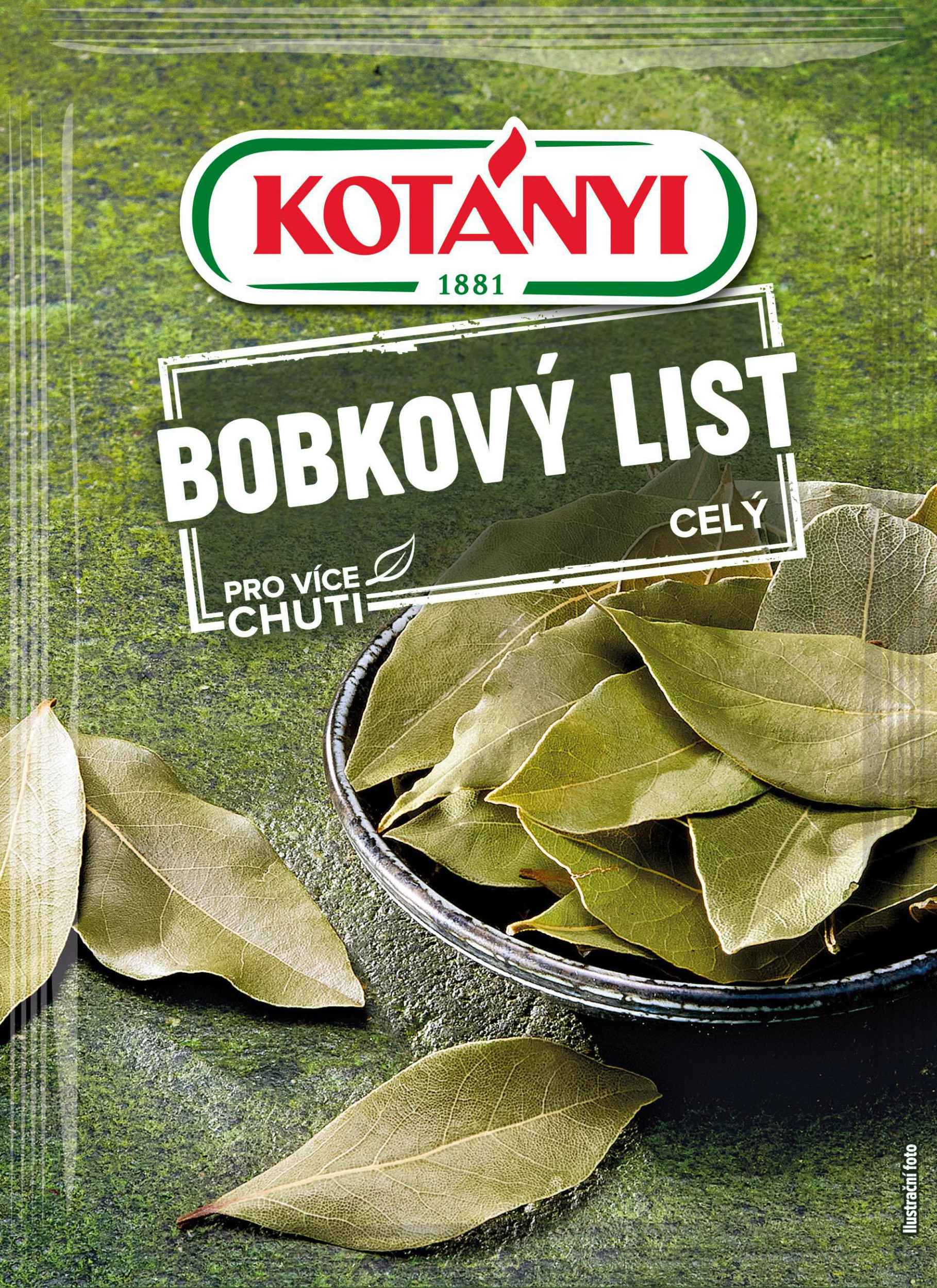 Trvanlivé potraviny - Kotányi Bobkový list celý 5 g