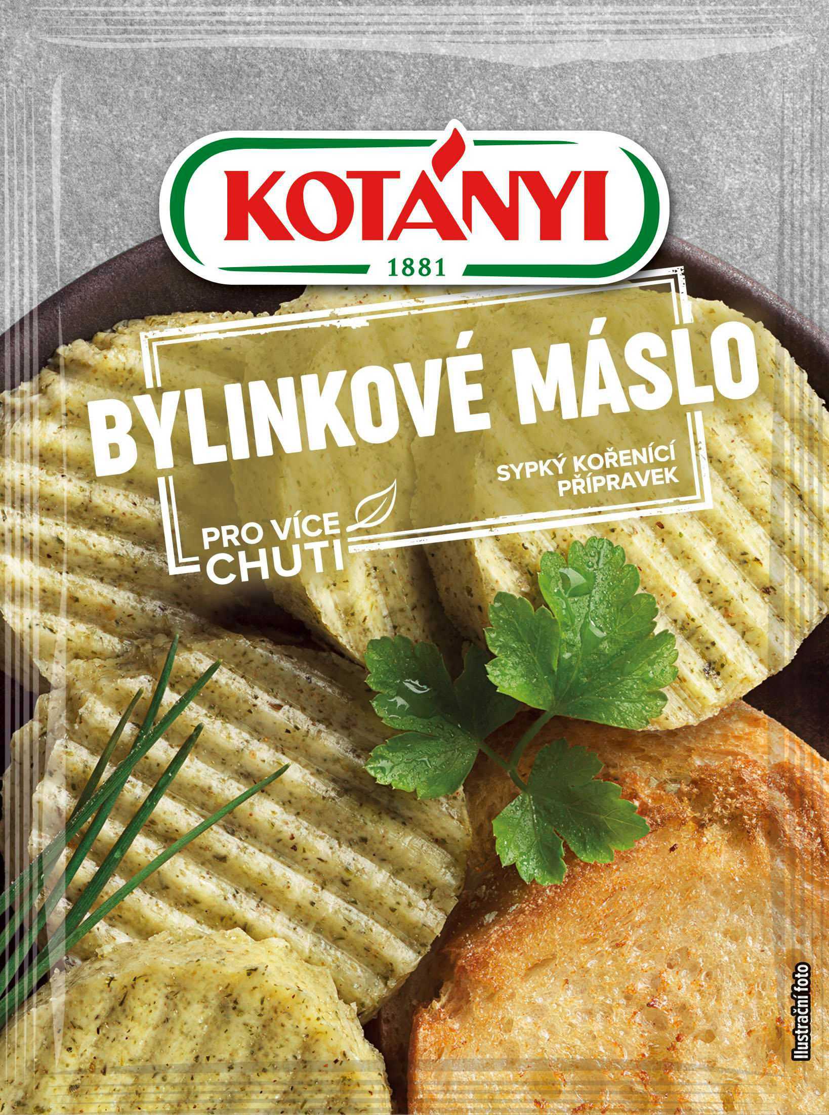Trvanlivé potraviny - Kotányi bylinkové máslo 24 g