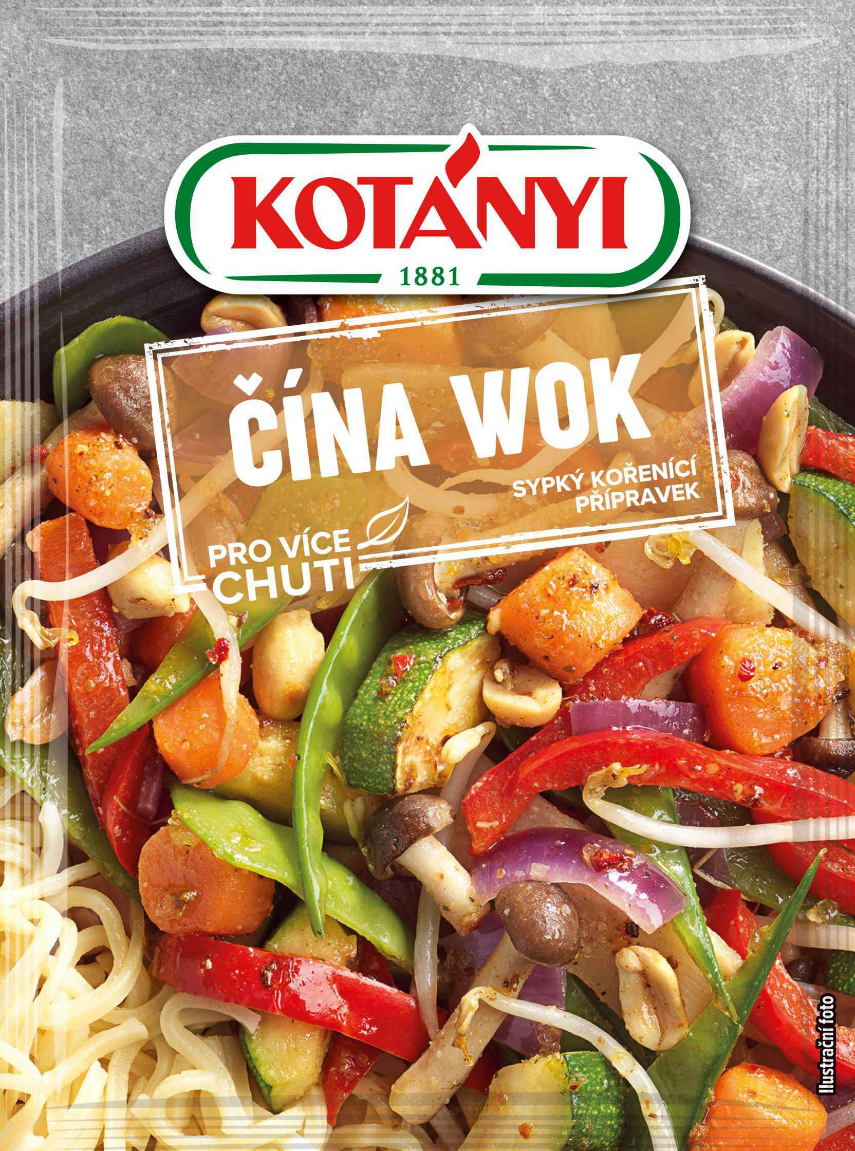 Trvanlivé potraviny - Kotányi Čína wok 38g