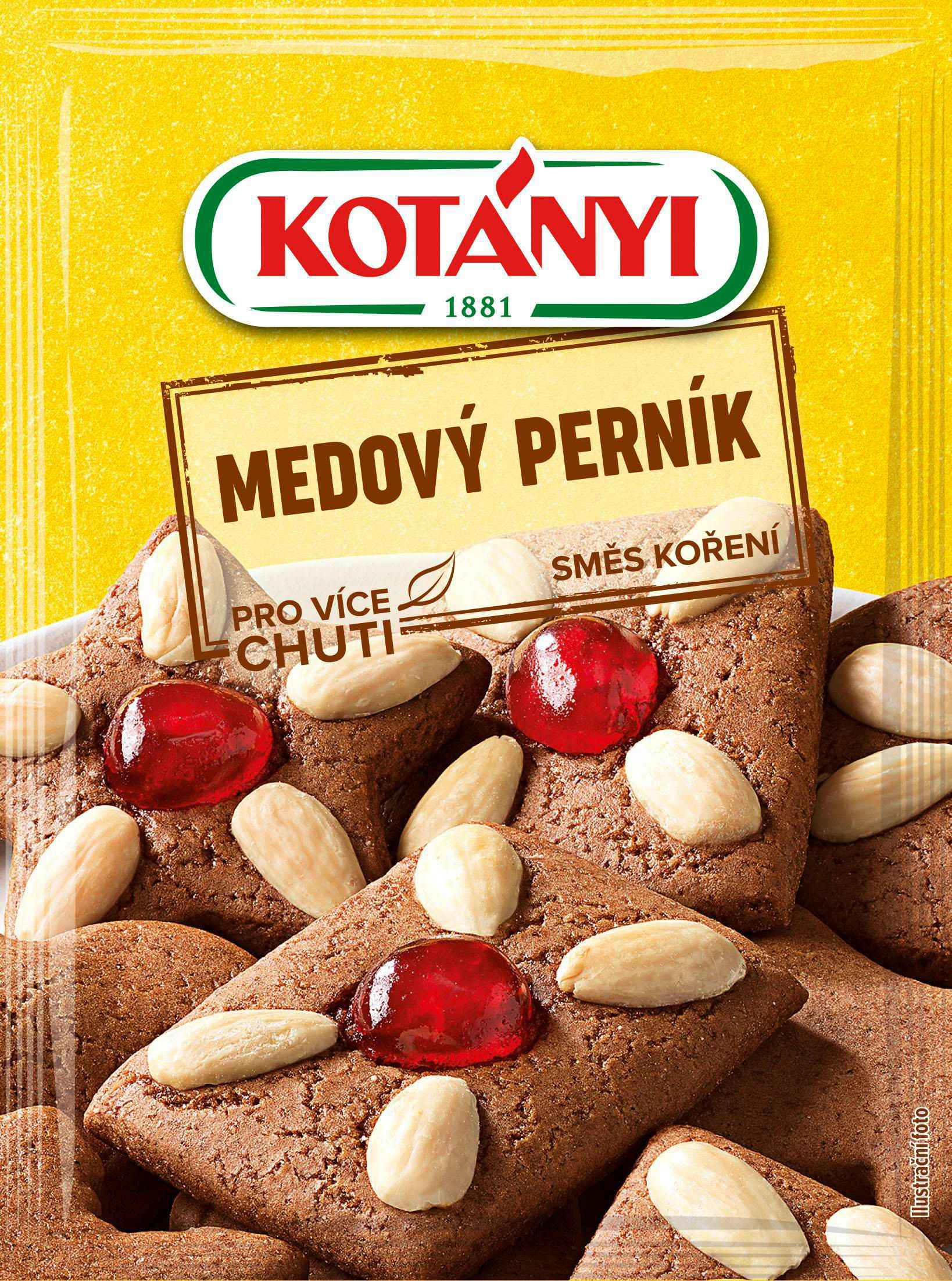 Trvanlivé potraviny - Kotanyi Dessert Medový perník 27 g