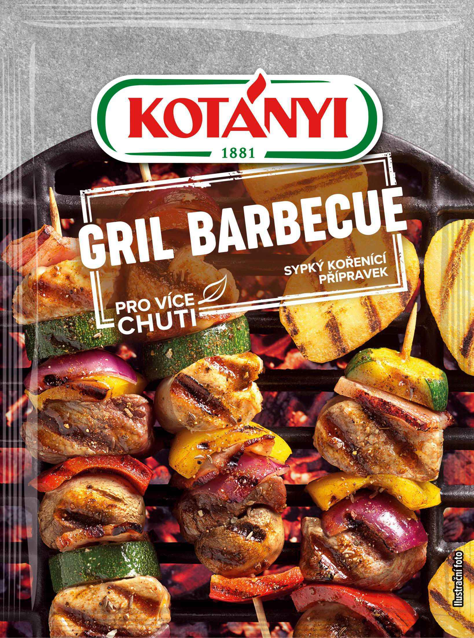 Trvanlivé potraviny - Kotányi Gril Barbecue 30 g