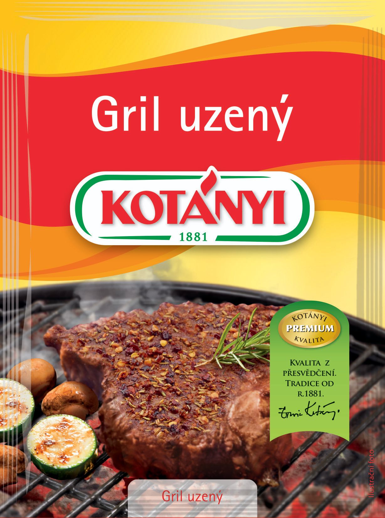 Trvanlivé potraviny - Kotányi Gril uzený 25g