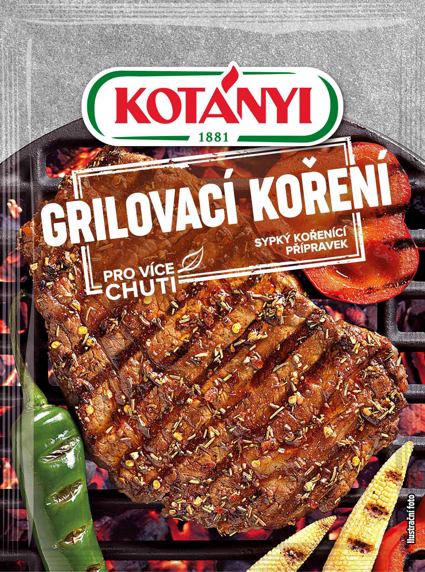 Trvanlivé potraviny - Kotányi Grilovací koření 30g