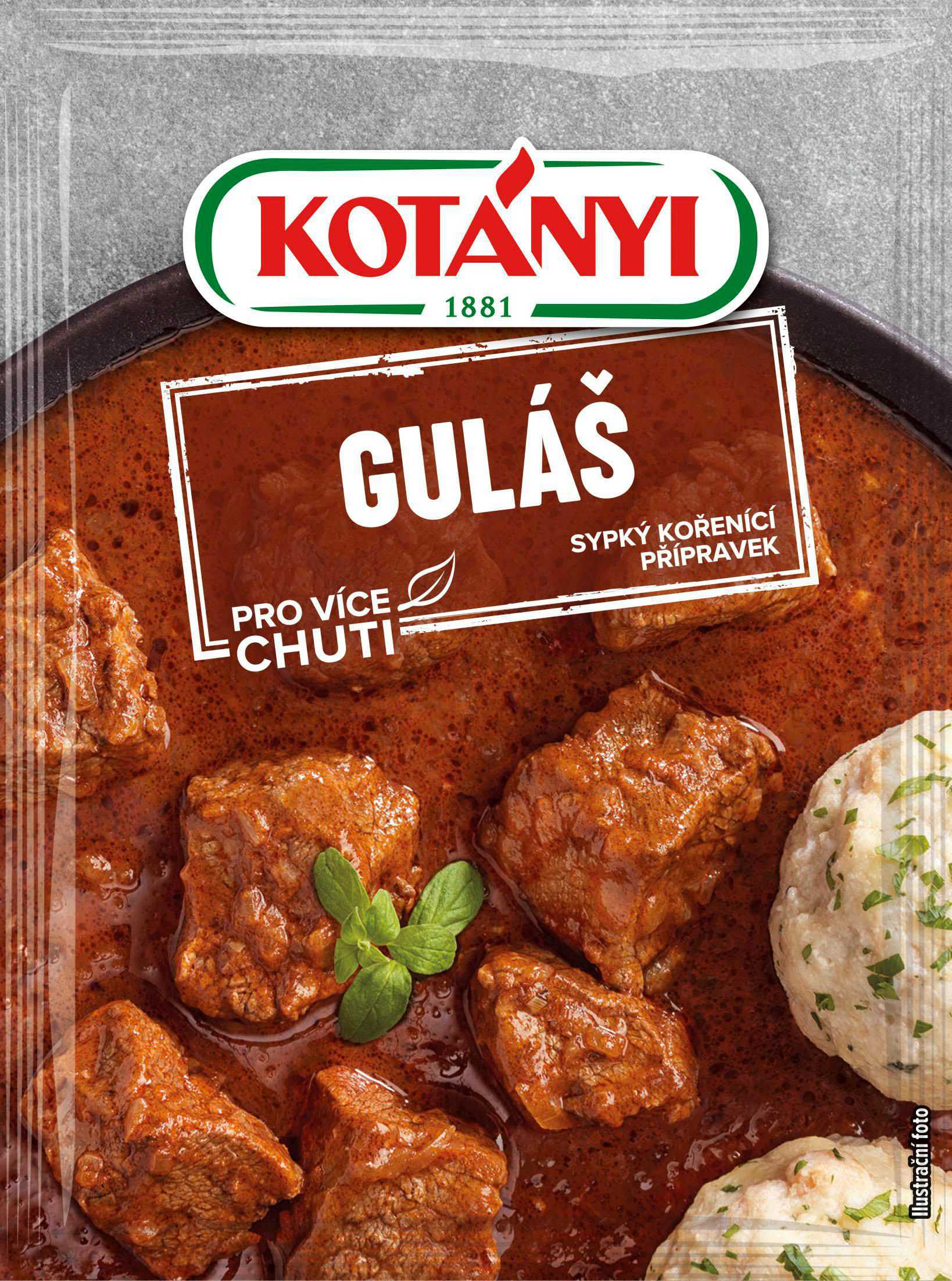 Trvanlivé potraviny - Kotányi Guláš 26 g