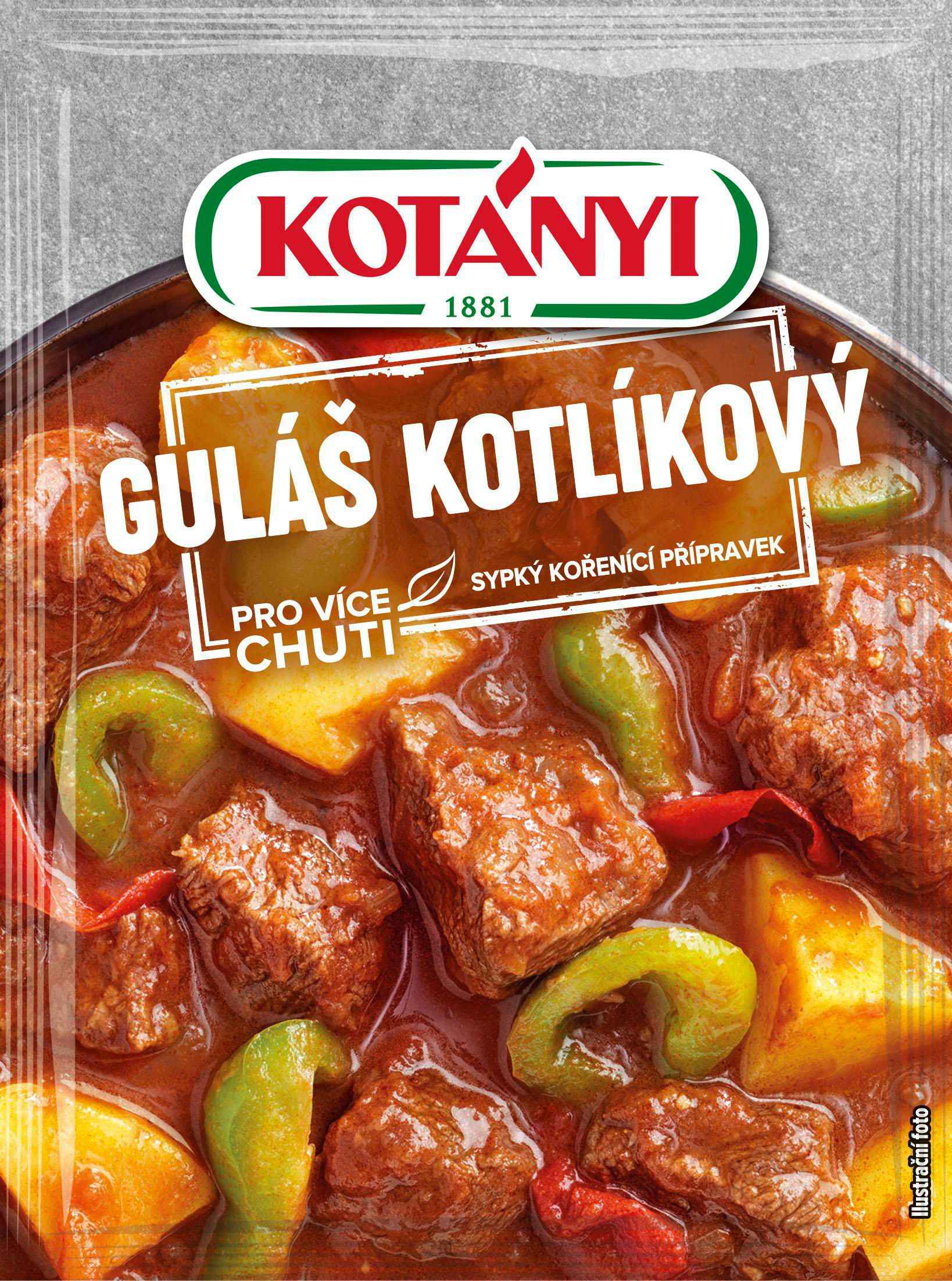 Trvanlivé potraviny - Kotányi Guláš kotlíkový 26g