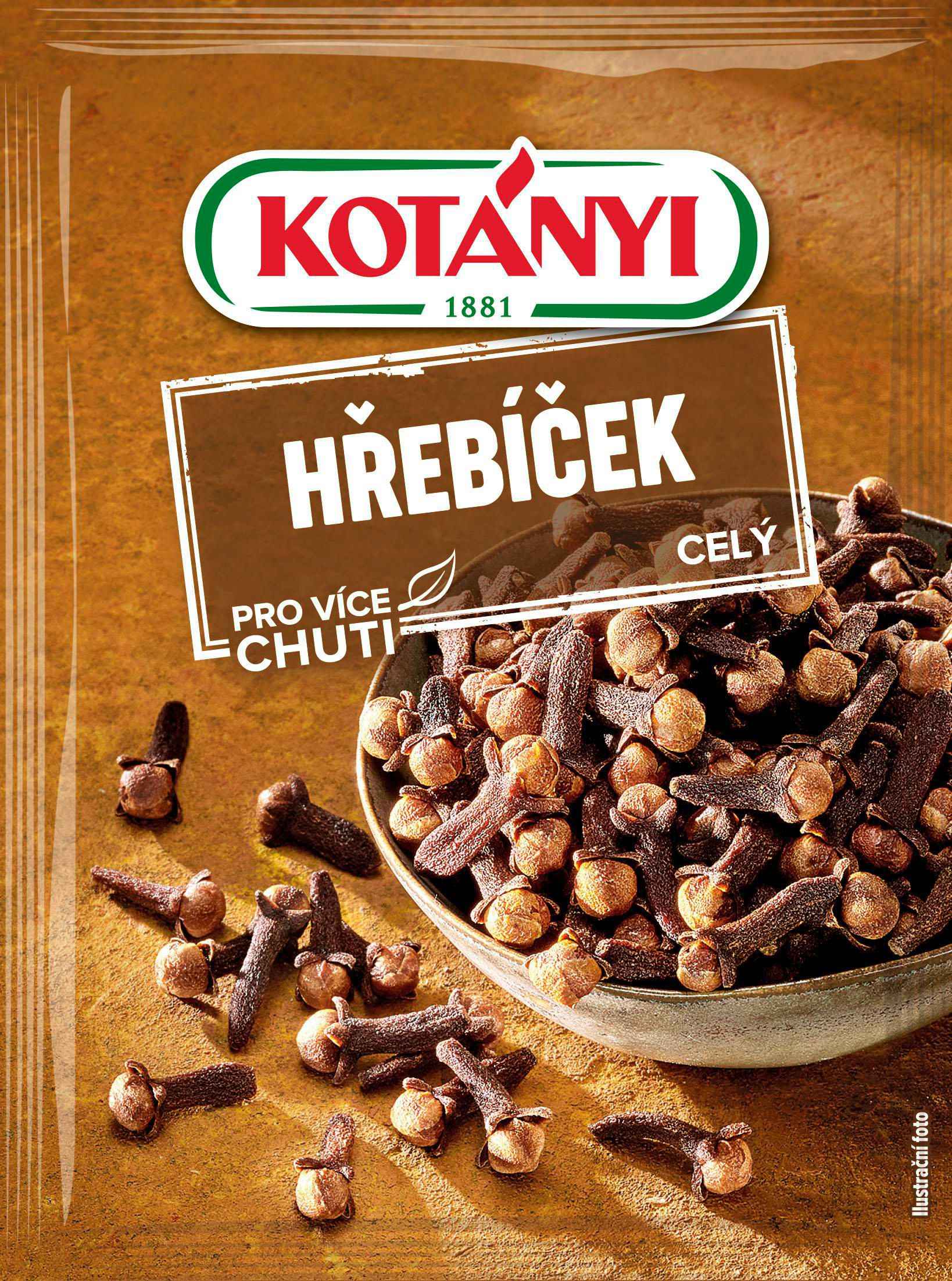 Trvanlivé potraviny - Kotányi Hřebíček celý 18 g