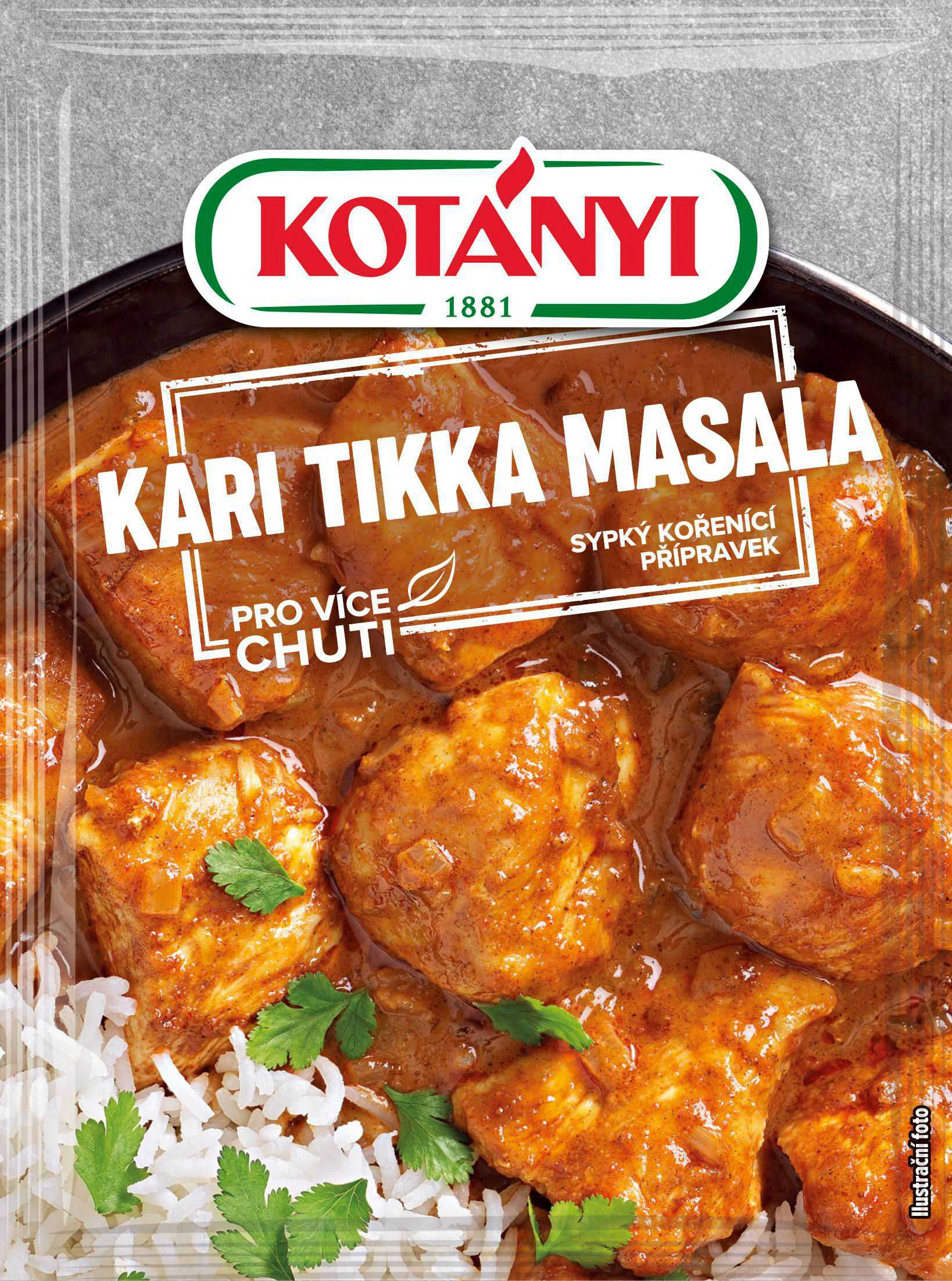 Trvanlivé potraviny - Kotányi Kari Tikka Masala 20 g
