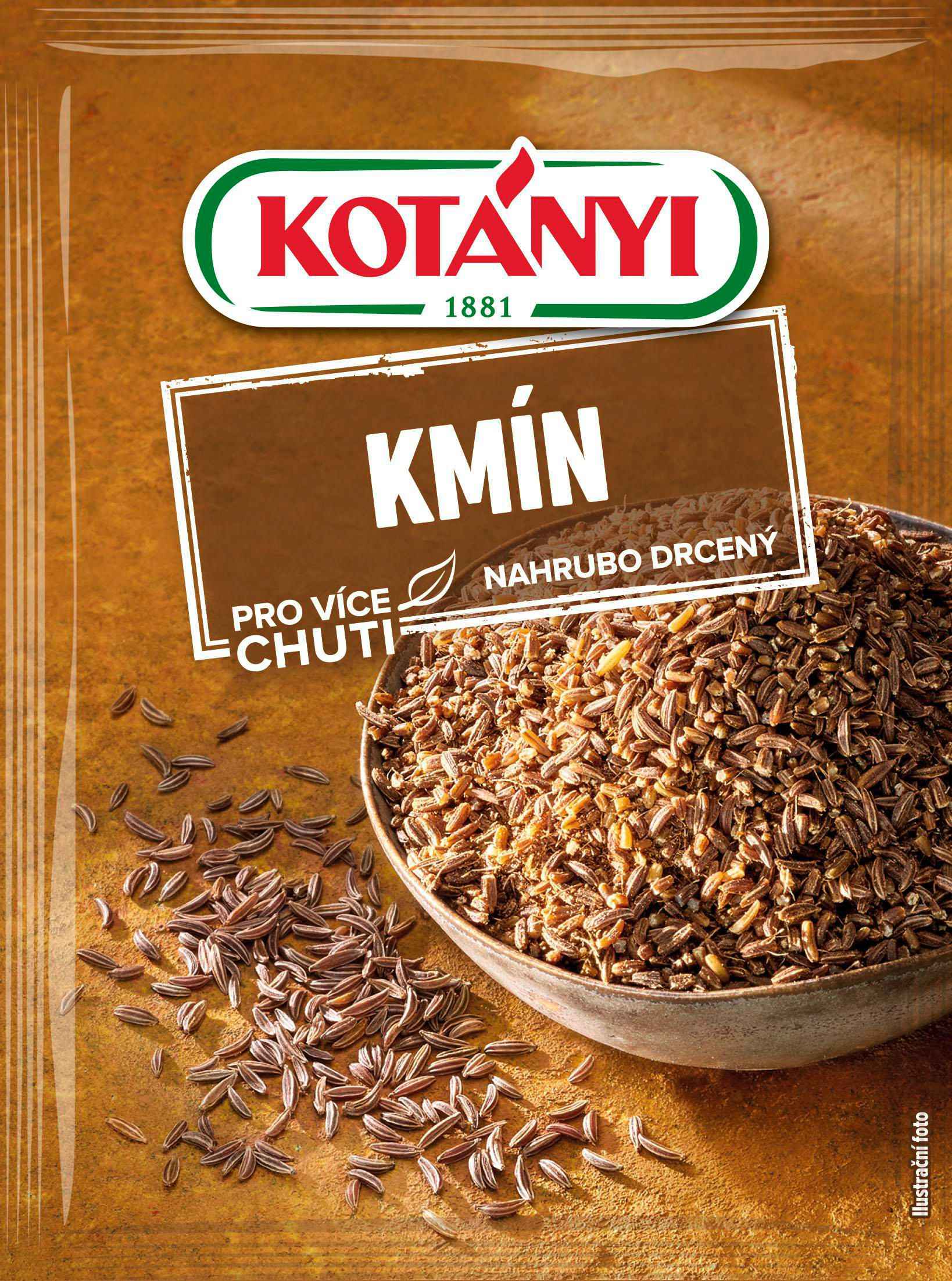 Trvanlivé potraviny - Kotányi Kmín drcený 25 g