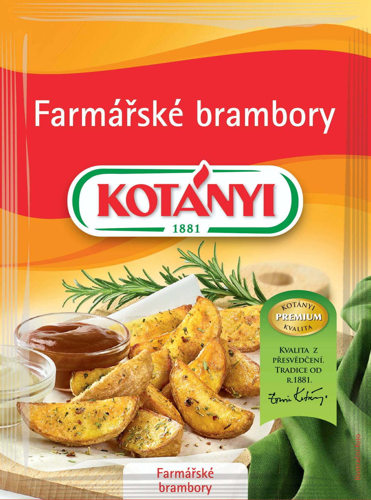 Trvanlivé potraviny - Kotányi Koření Farmářské brambory 20g