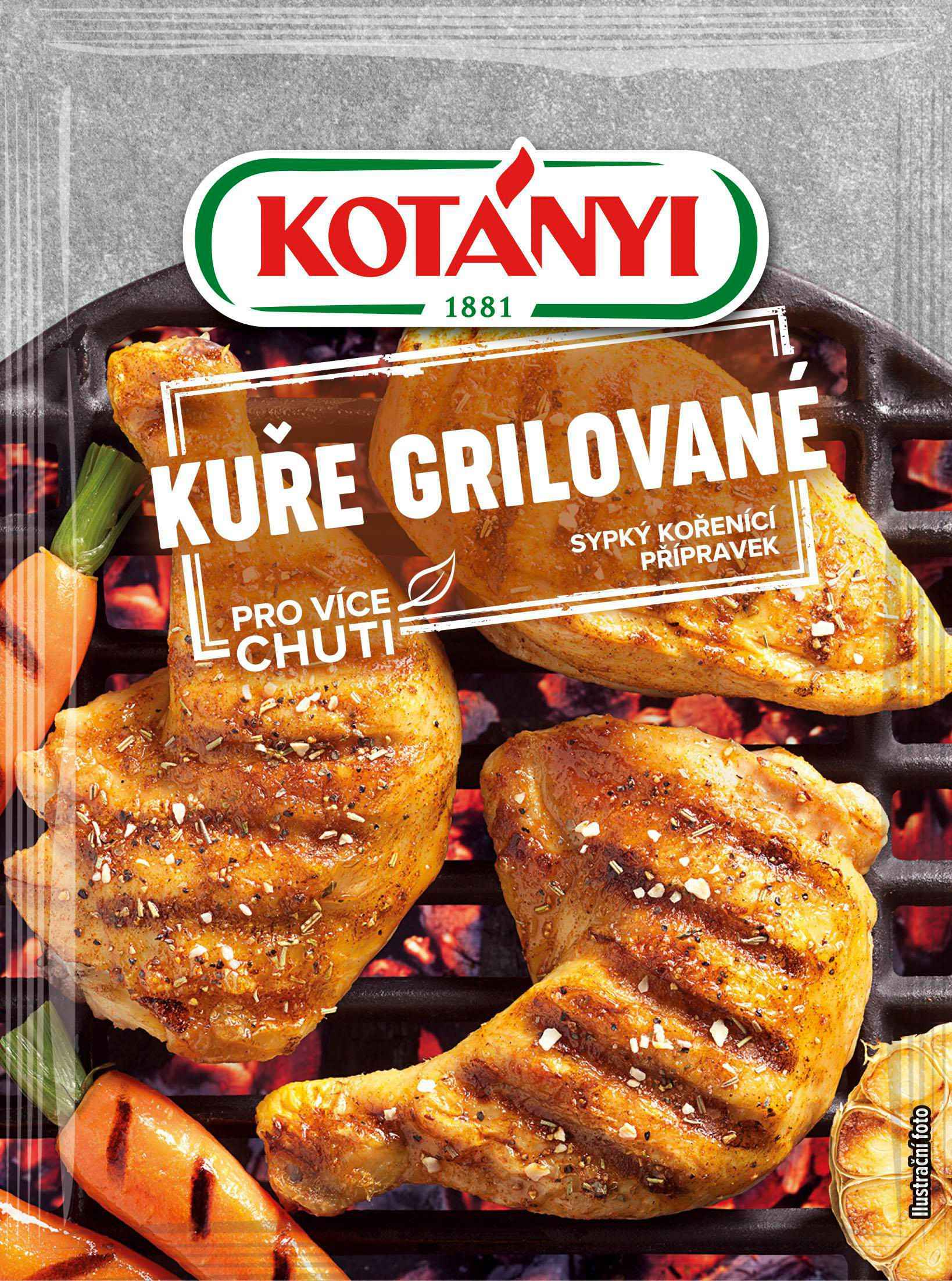 Trvanlivé potraviny - Kotányi Kuře grilované 30 g