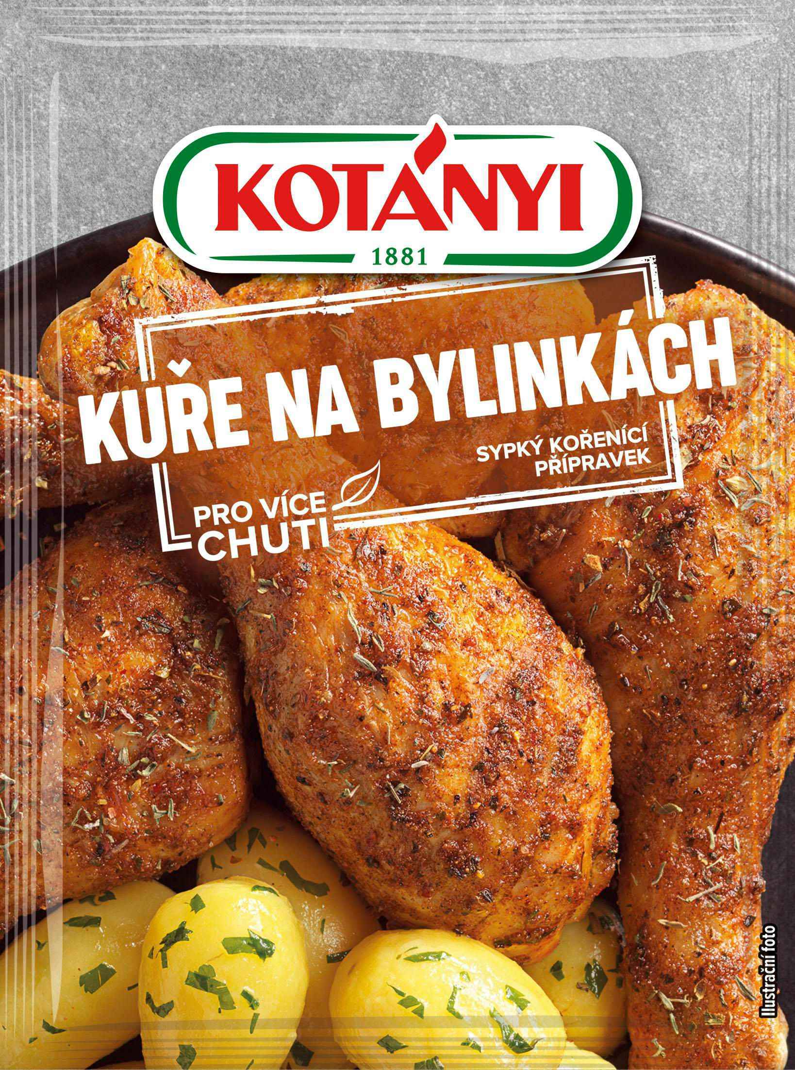 Trvanlivé potraviny - Kotányi Kuře na bylinkách 30 g