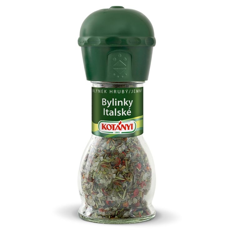 Trvanlivé potraviny - Kotányi Mlýnek bylinky Italské 48 g