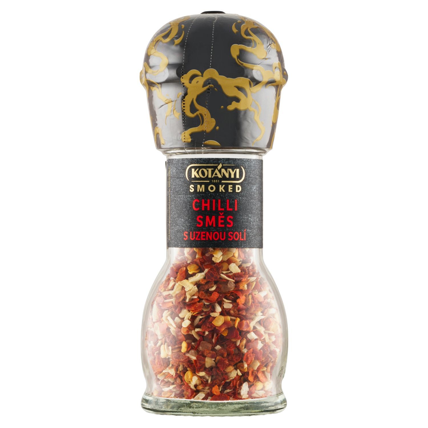 Trvanlivé potraviny - Kotányi Mlýnek Chilli směs a uzená sůl 53g