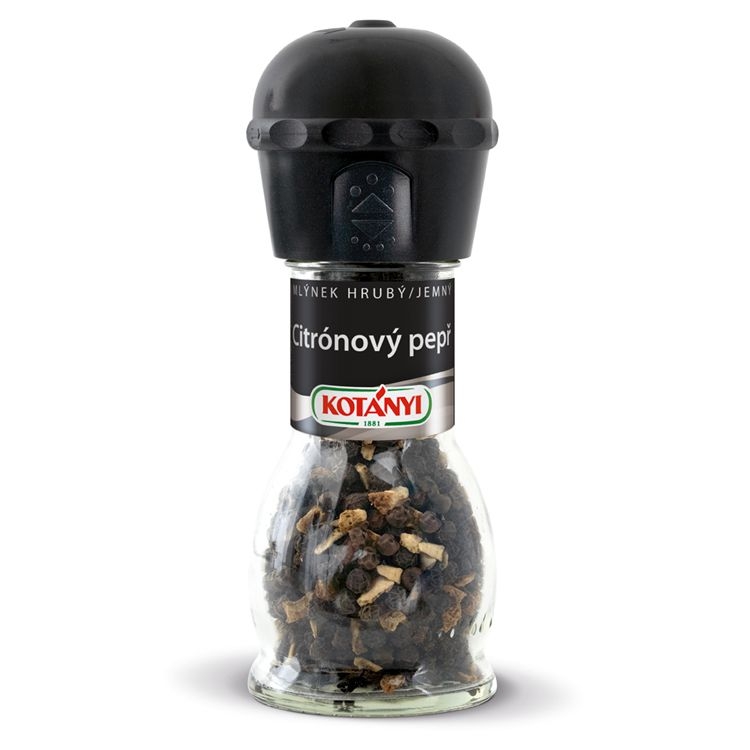 Trvanlivé potraviny - Kotányi Mlýnek citronový pepř 29 g