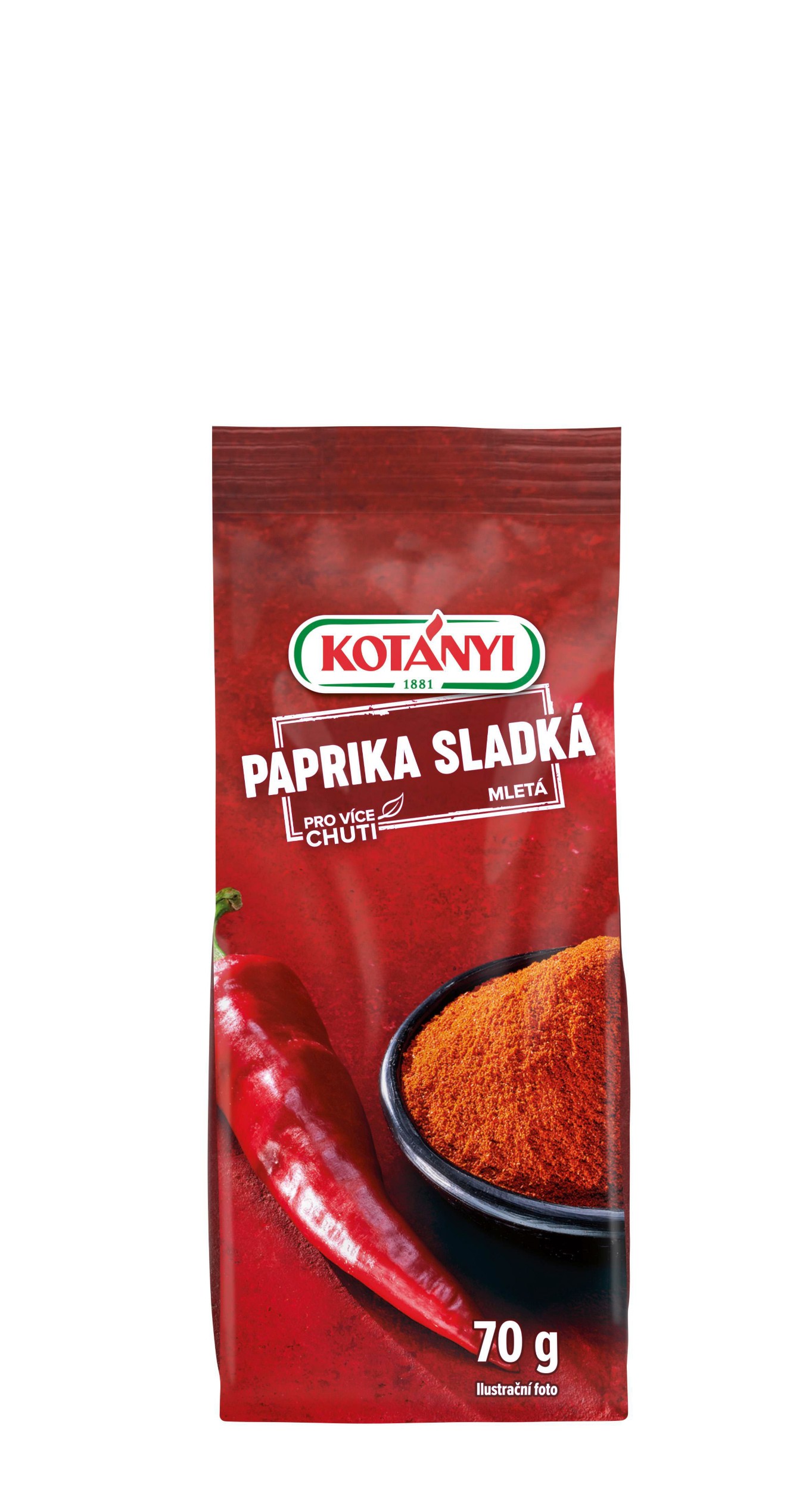 Trvanlivé potraviny - Kotányi Paprika sladká 70 g
