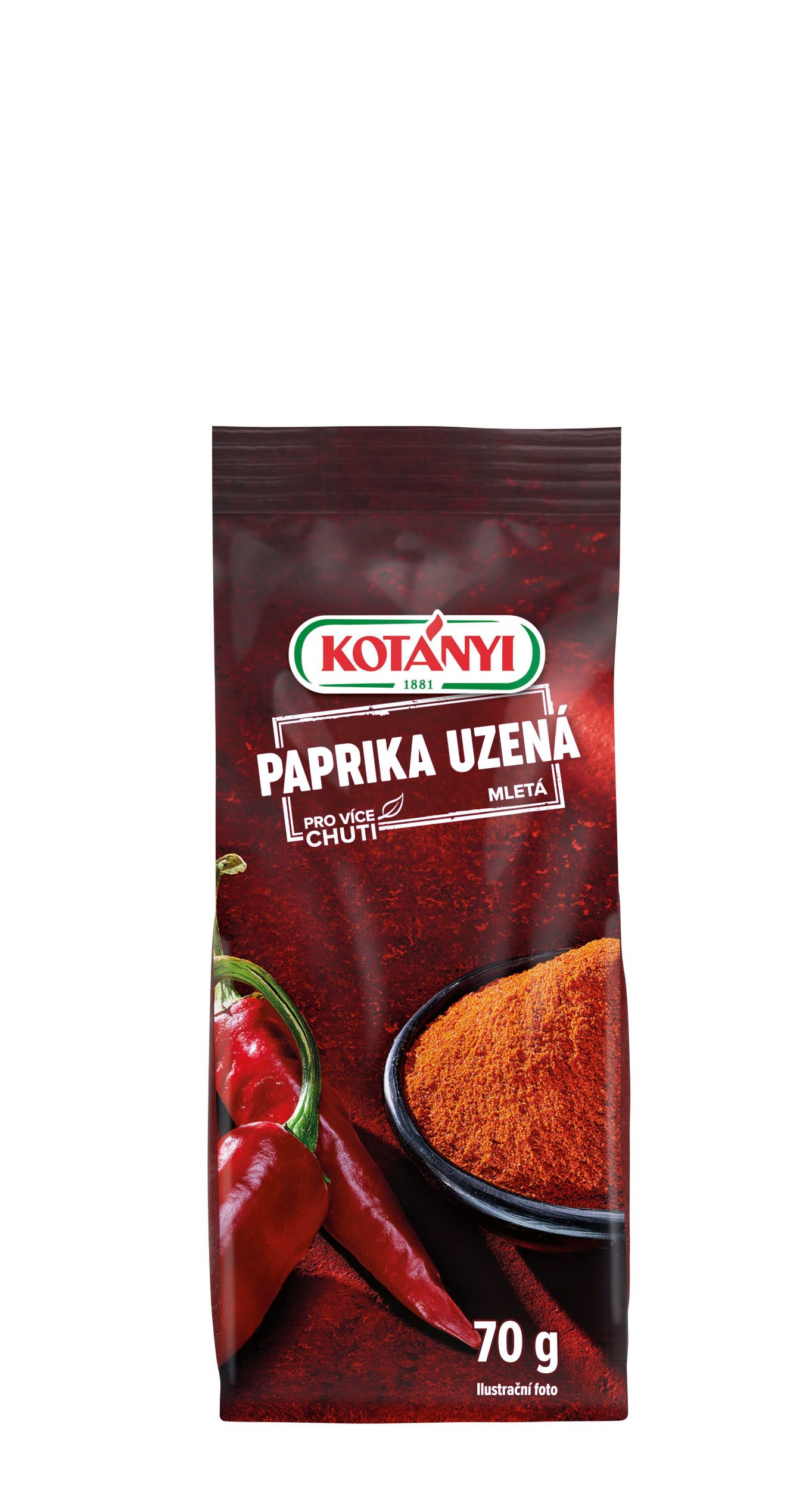 Trvanlivé potraviny - Kotányi Paprika uzená 70g