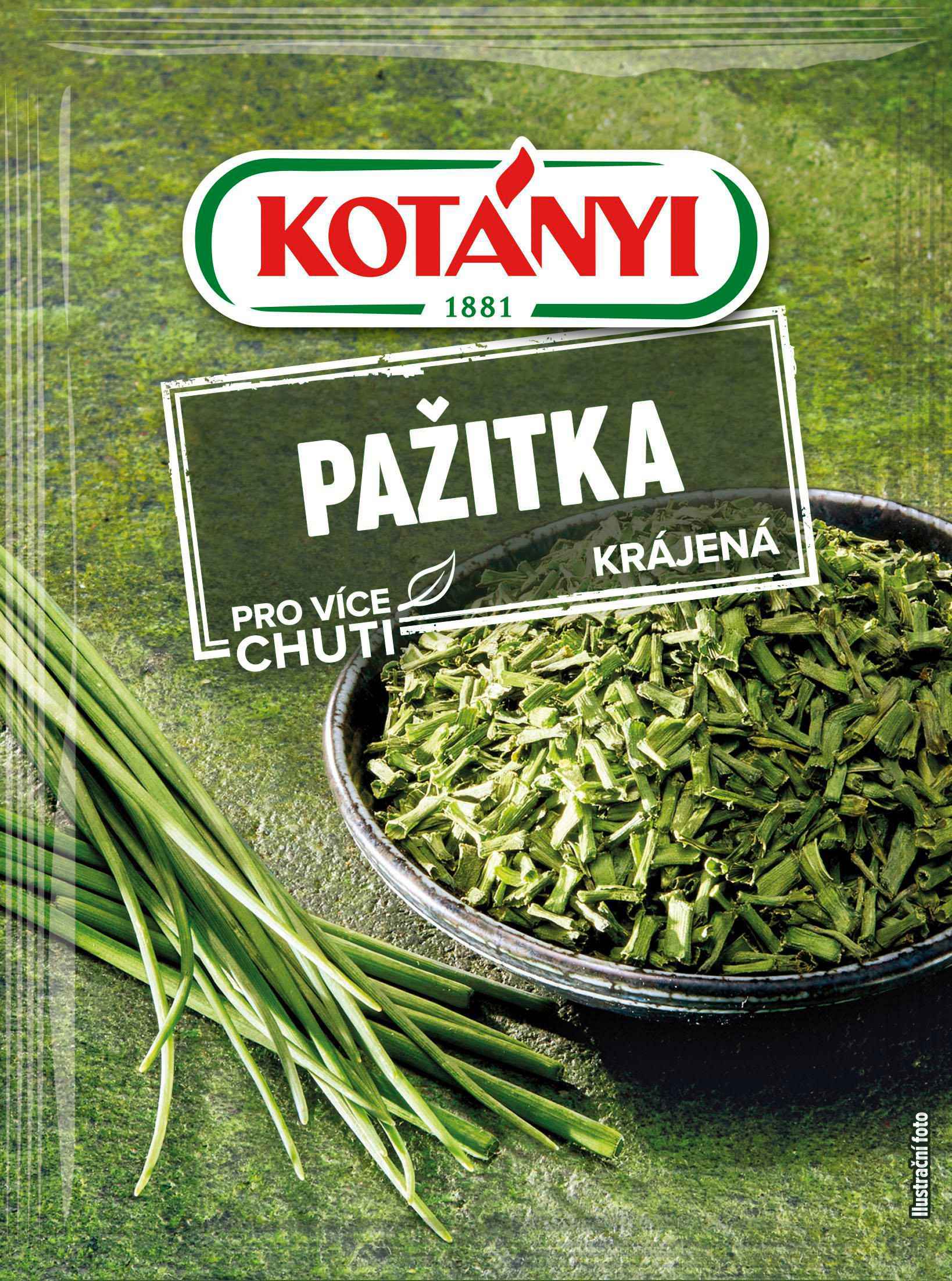 Trvanlivé potraviny - Kotányi Pažitka krájená 5 g